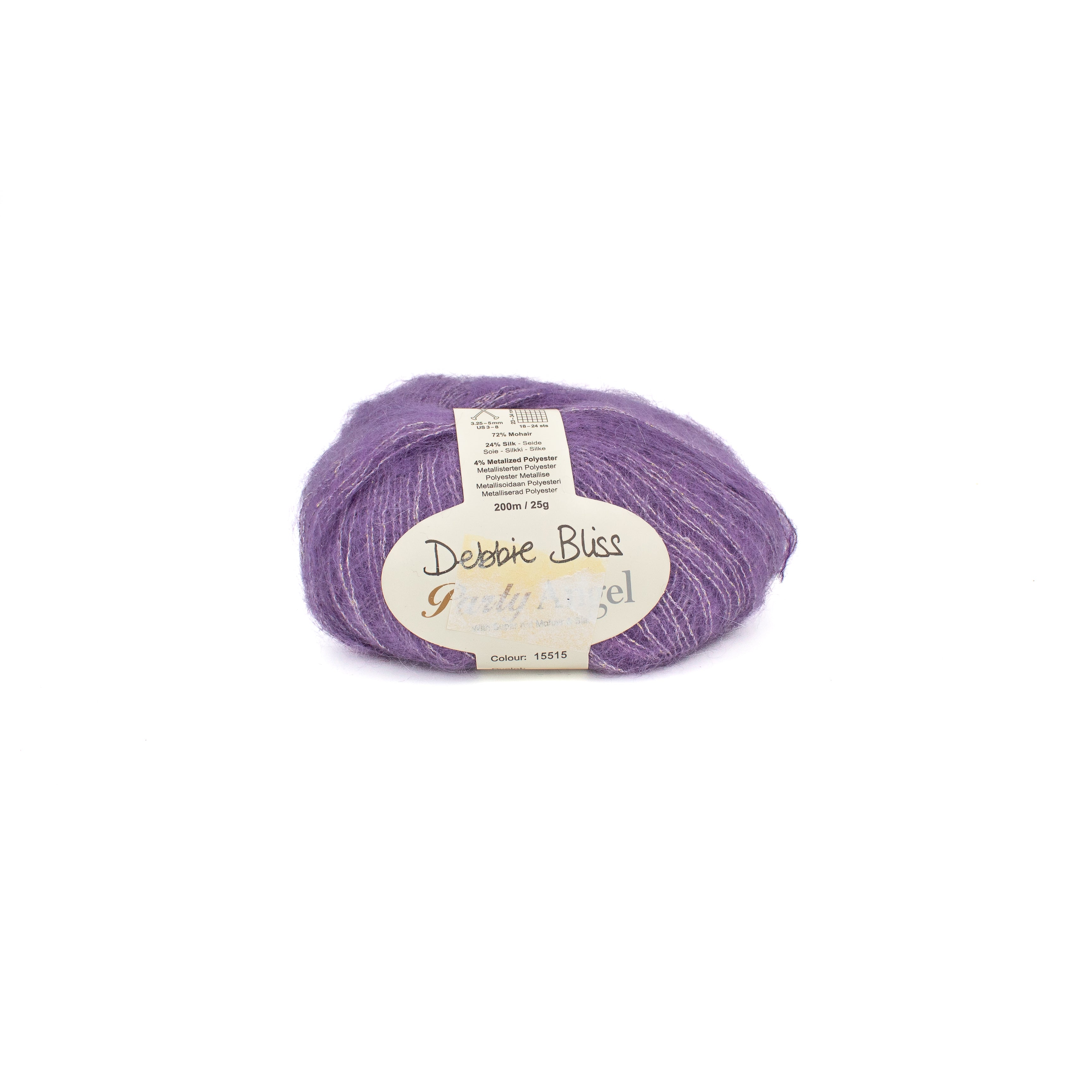 Debbie Bliss Party Angel in Claret