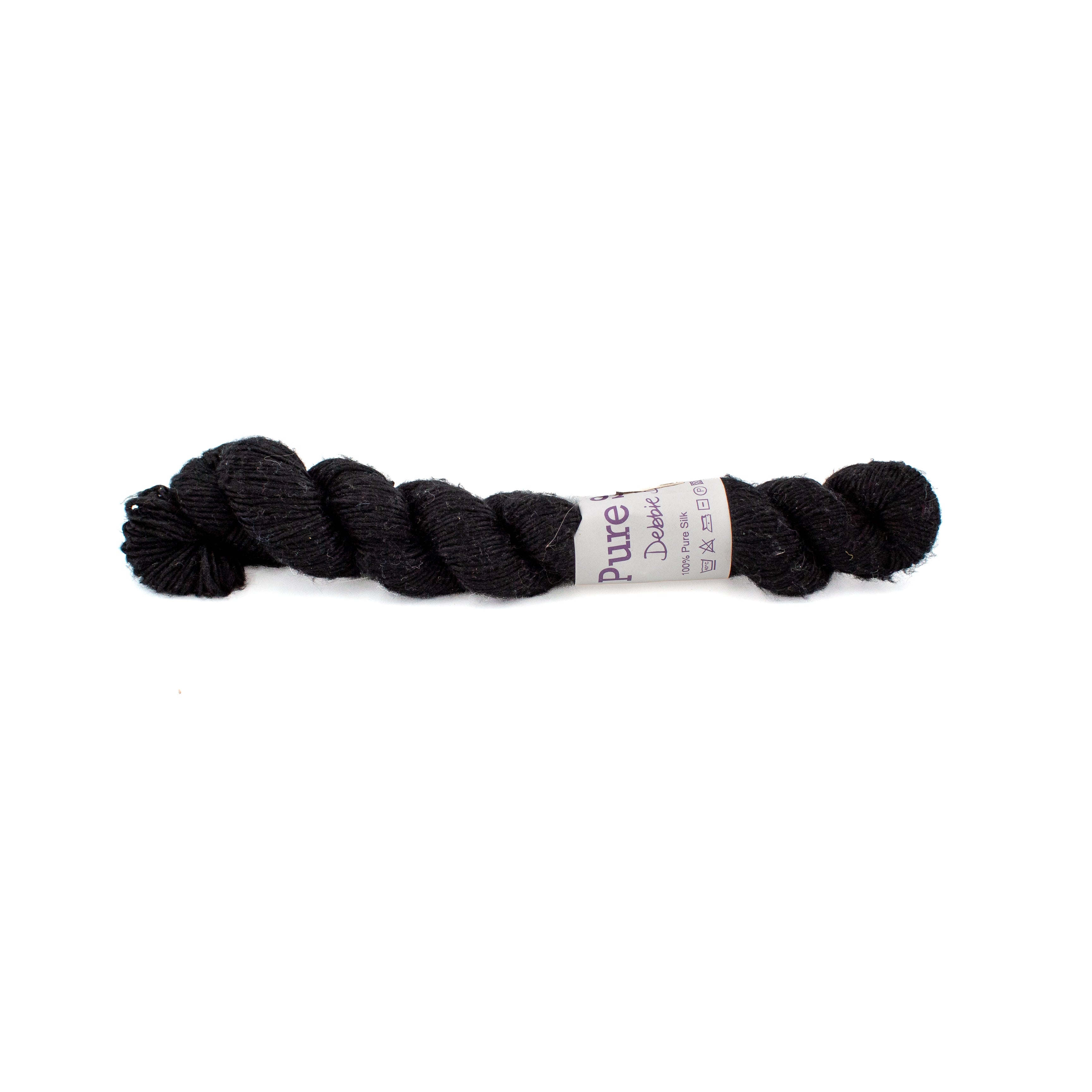 Debbie Bliss Pure Silk in Black