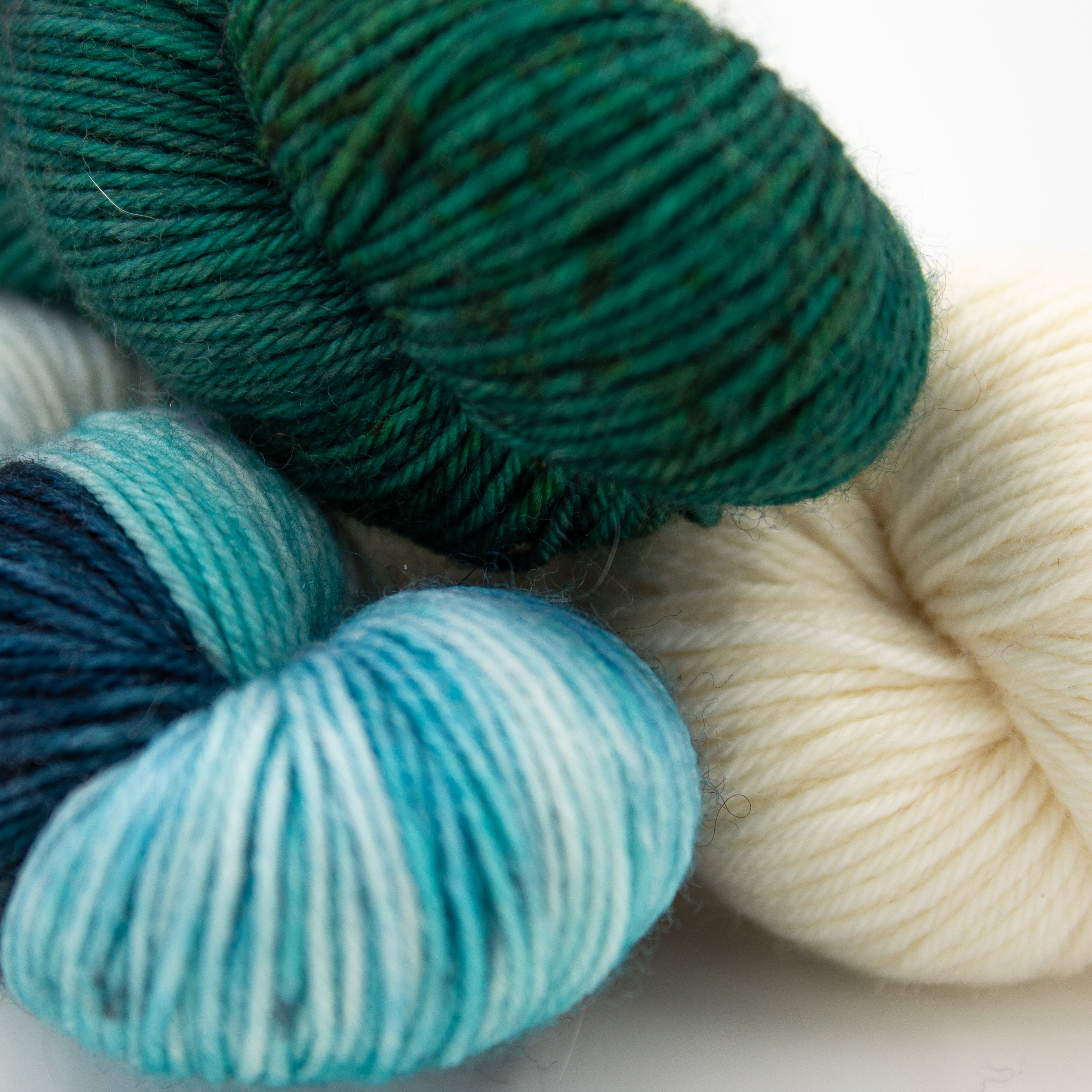Destination Yarn Postcard Holiday Trio