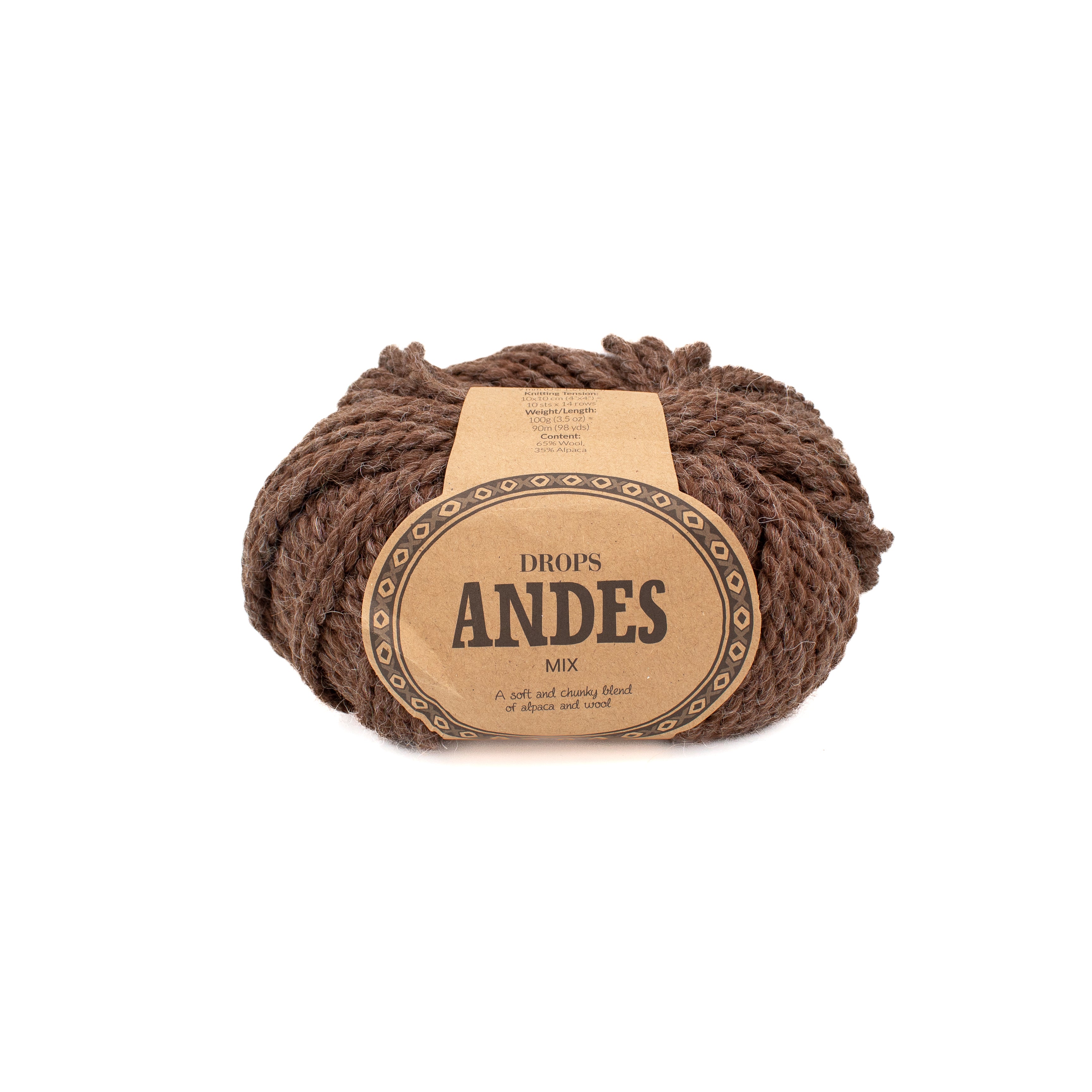 Drops Andes in Brown