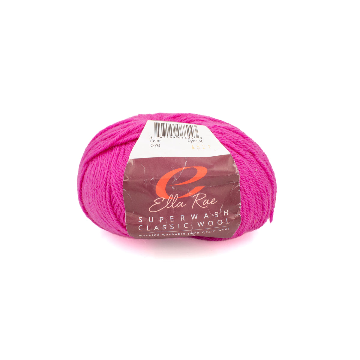 Ella Rae Superwash Classic Wool in Fuchsia