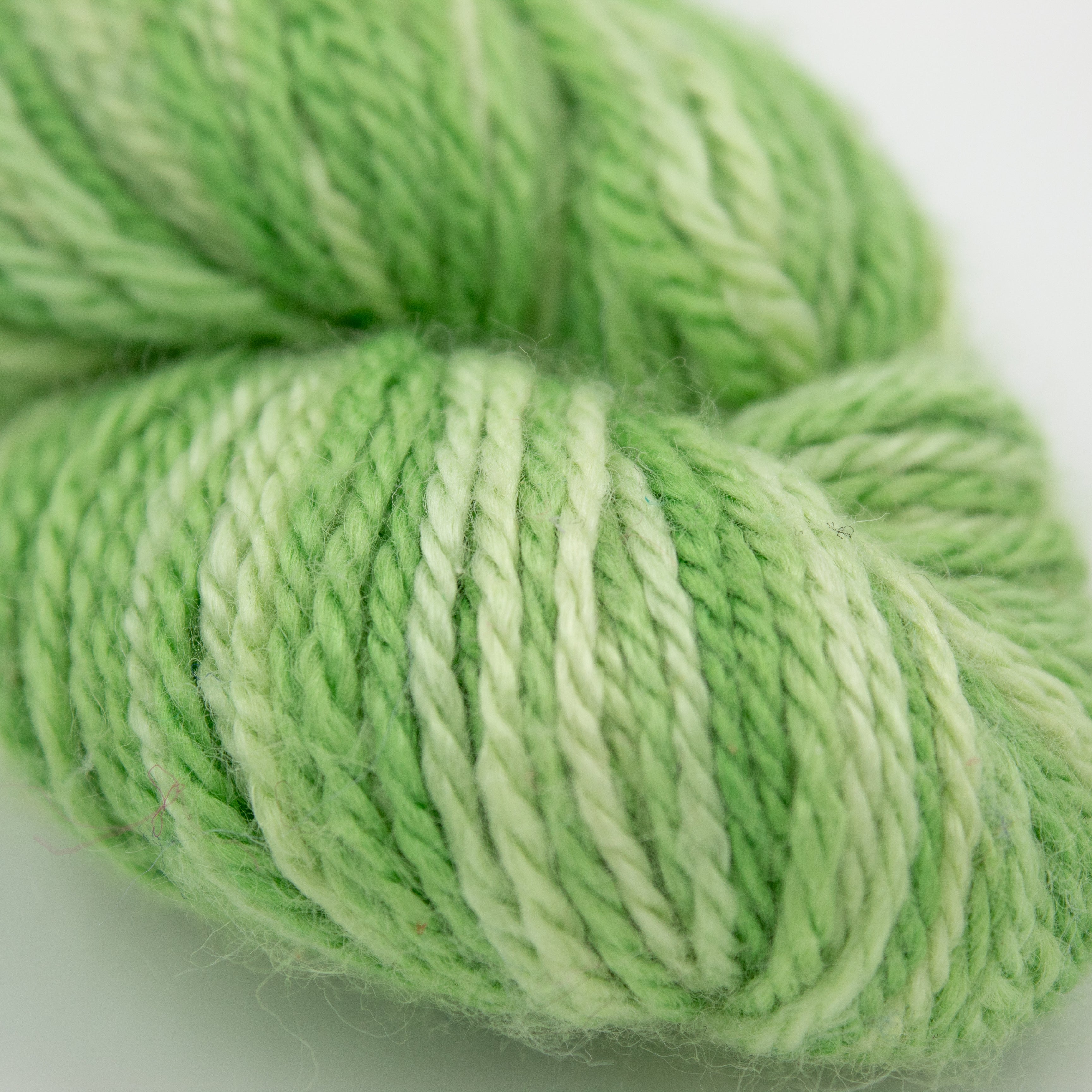 Ellen's Half Pint Farm 50% Merino 50% Silk in Green