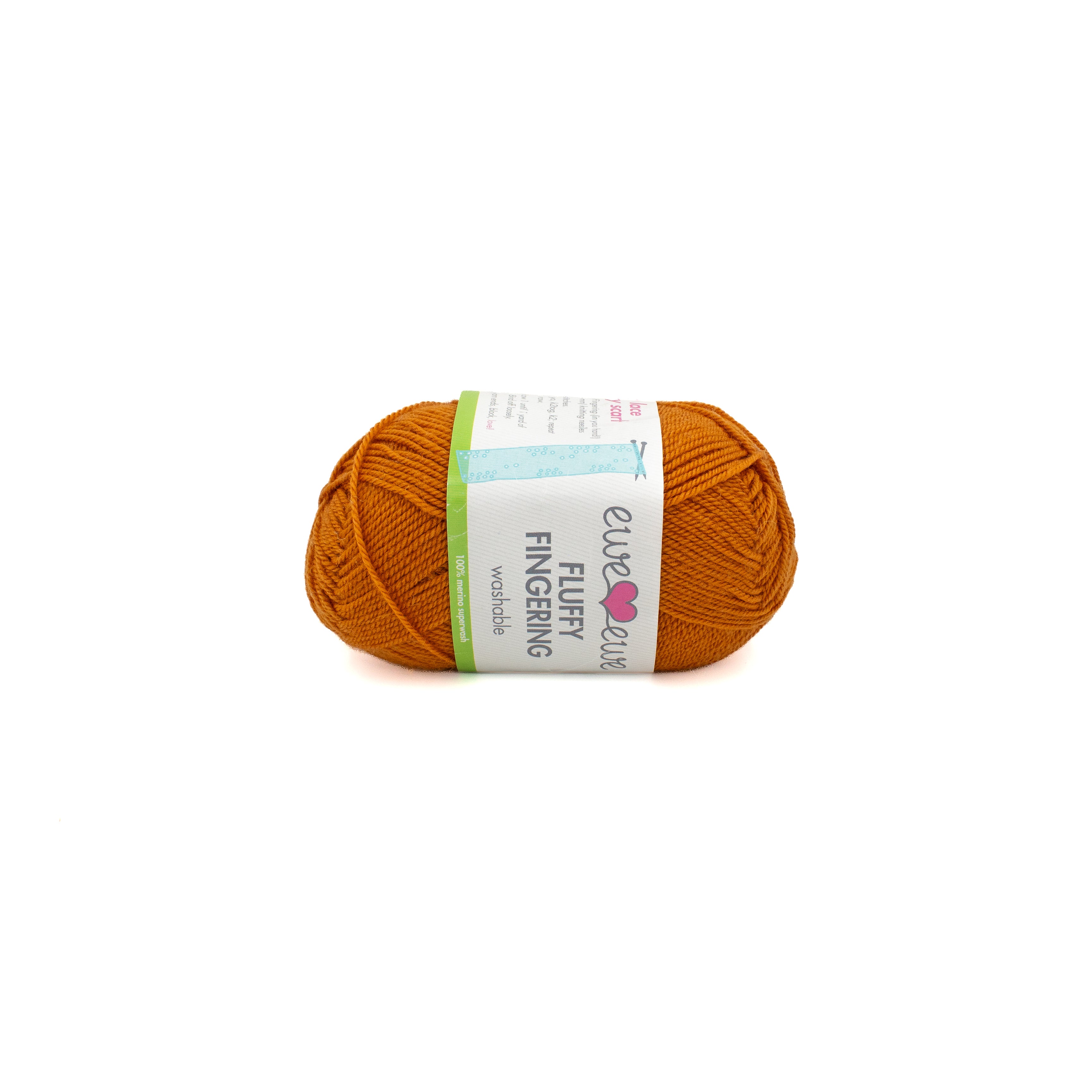 Ewe Ewe Fluffy Fingering in Saffron