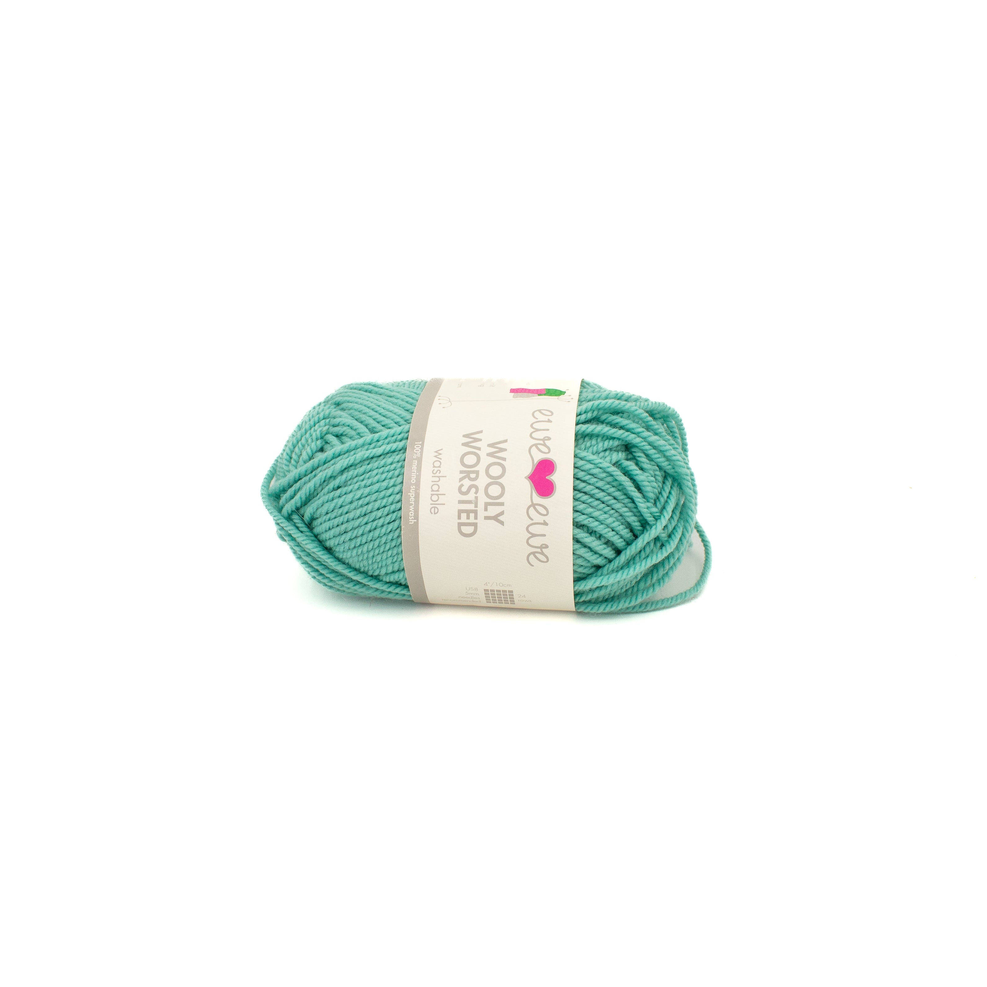 Ewe Ewe Wooly Worsted in Aquamarine