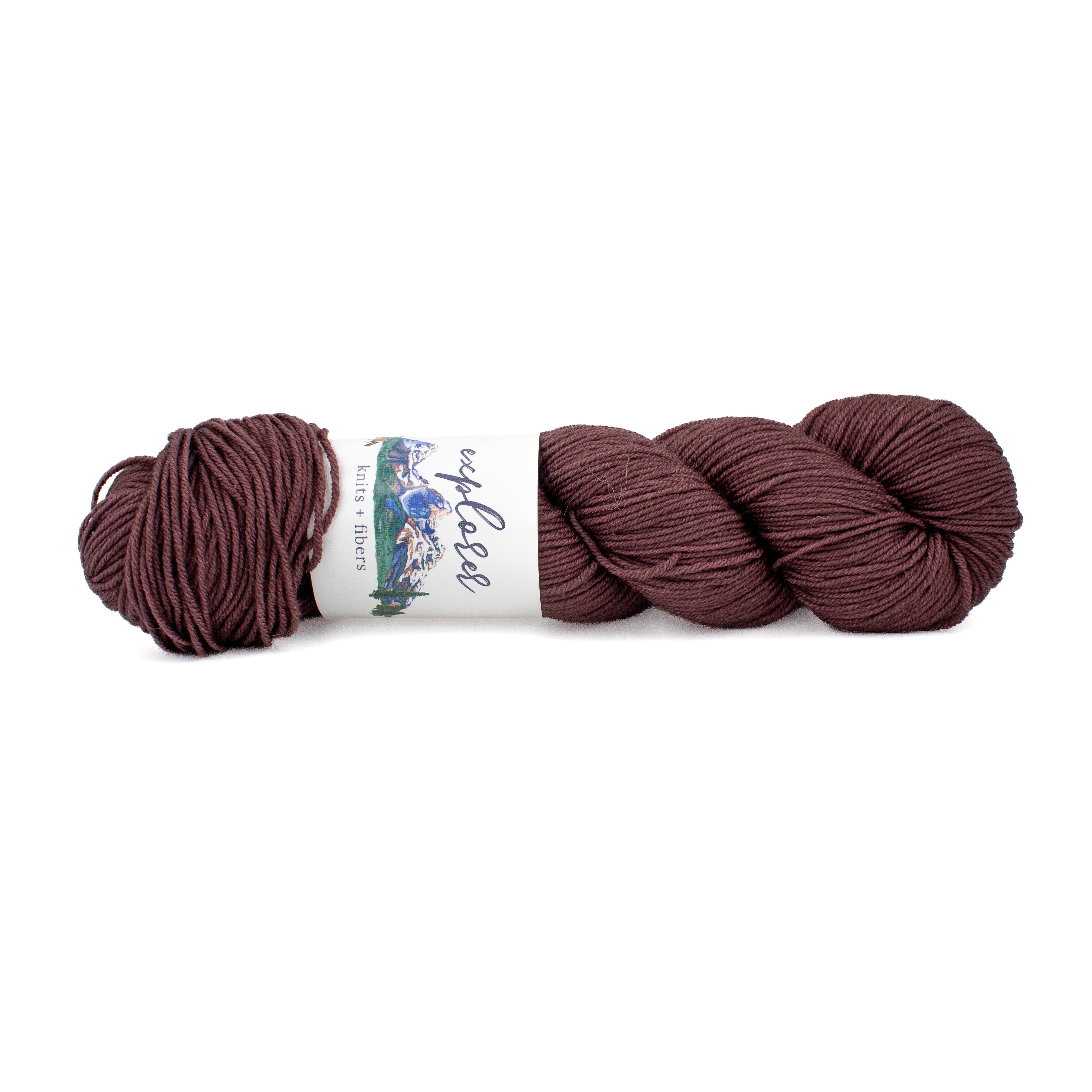 Explorer Knits + Fibers Rockies DK  in Contemplation