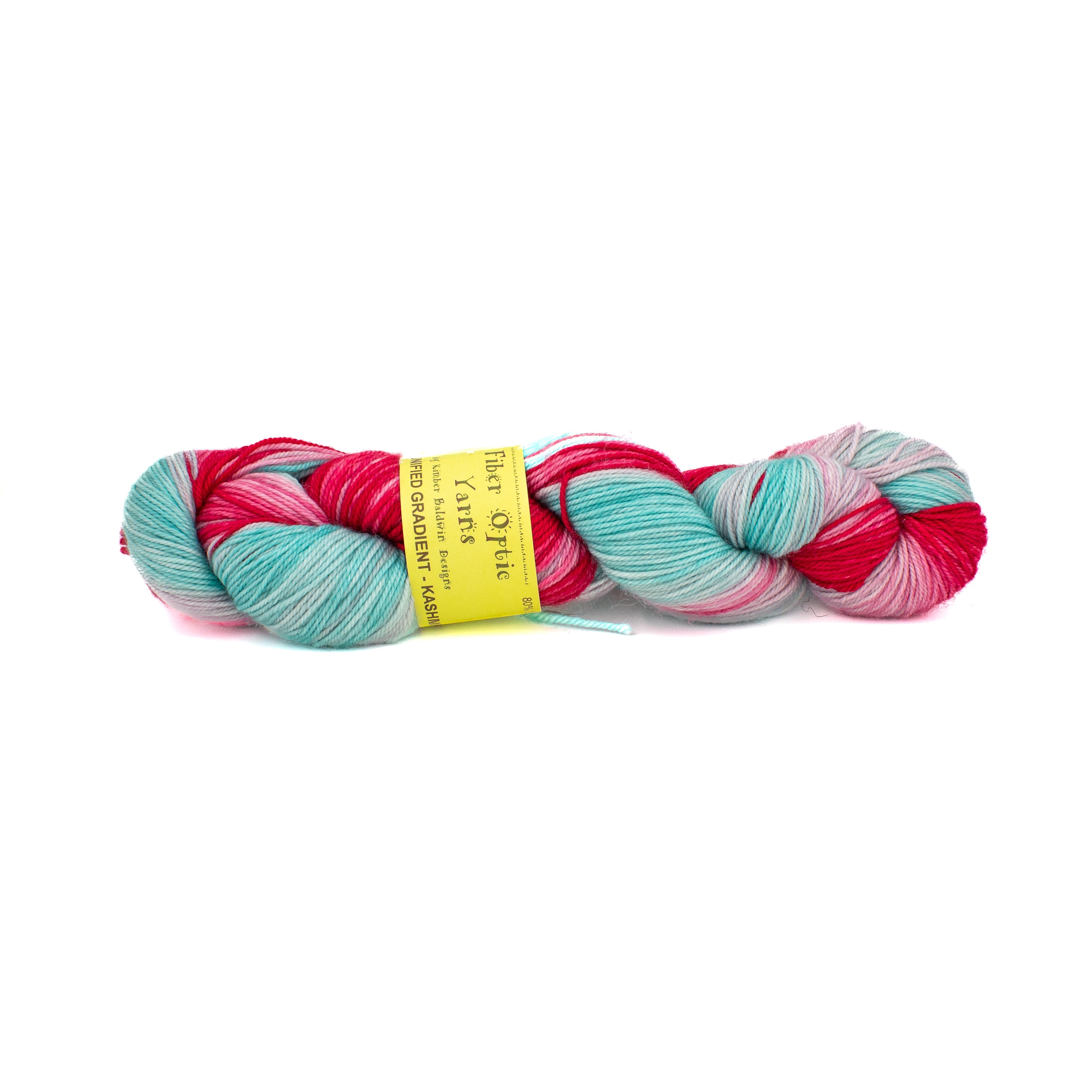Fiber Optic Yarns Unified Kashmir Gradient in Vintage Bombshell