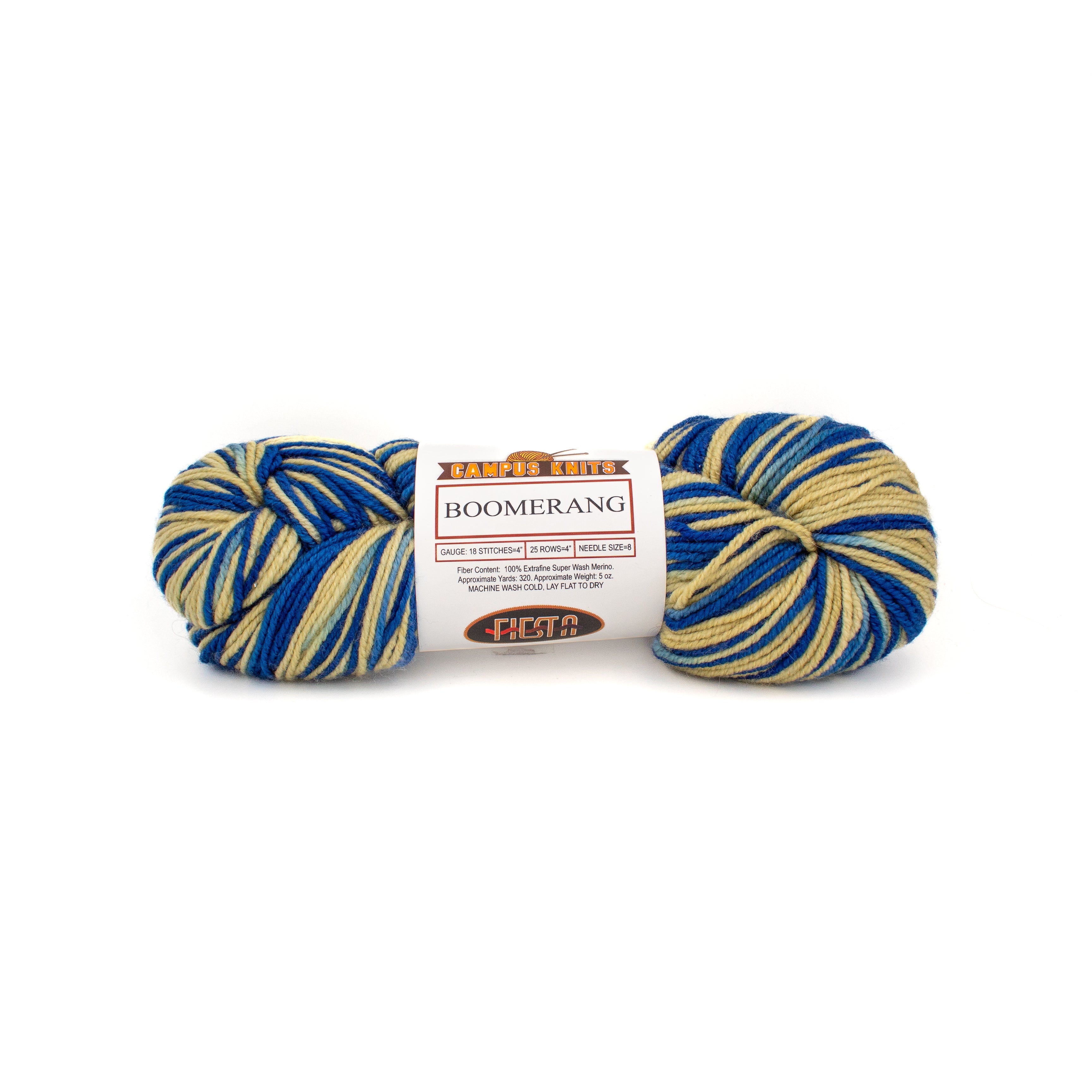 Fiesta Campus Knits Boomerang in South Bend Blue and Gold
