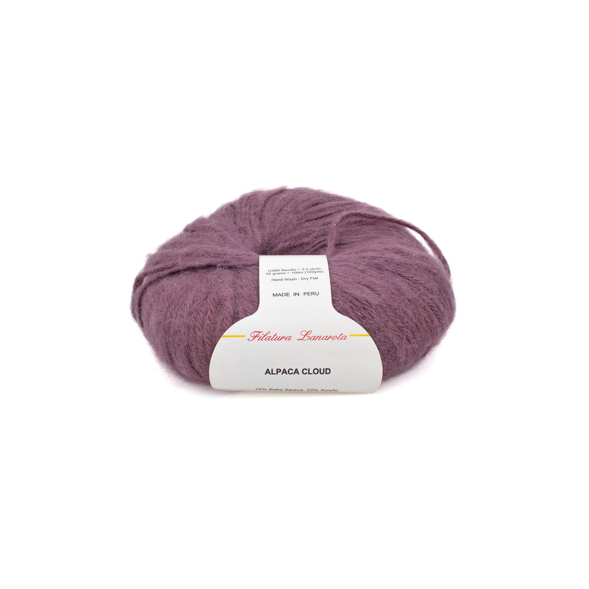 Filatura Lanarota Alpaca Cloud in Lavender