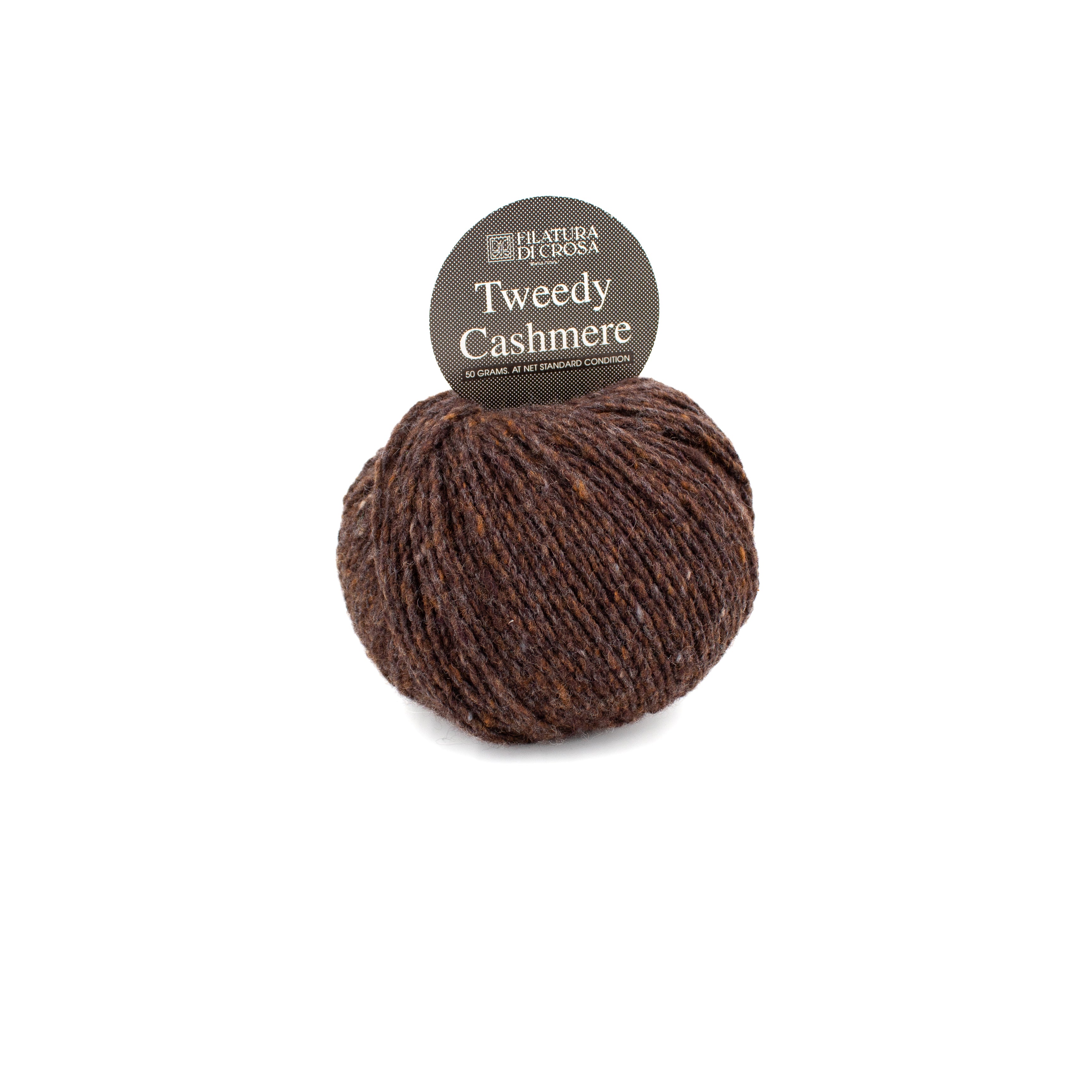 Filatura di Crosa Tweedy Cashmere in Brown