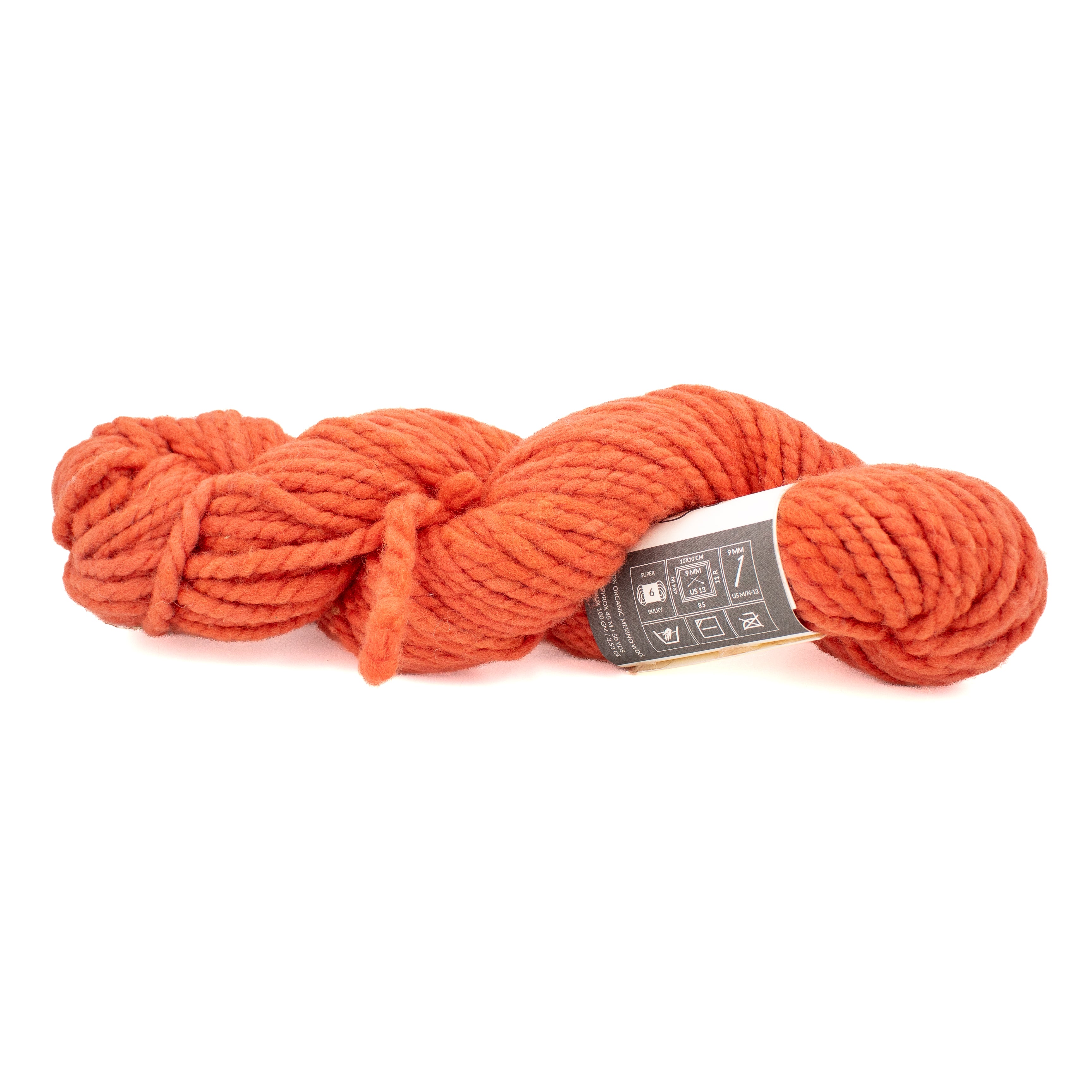 Handspun Hope Super Bulky Merino in Madder Root