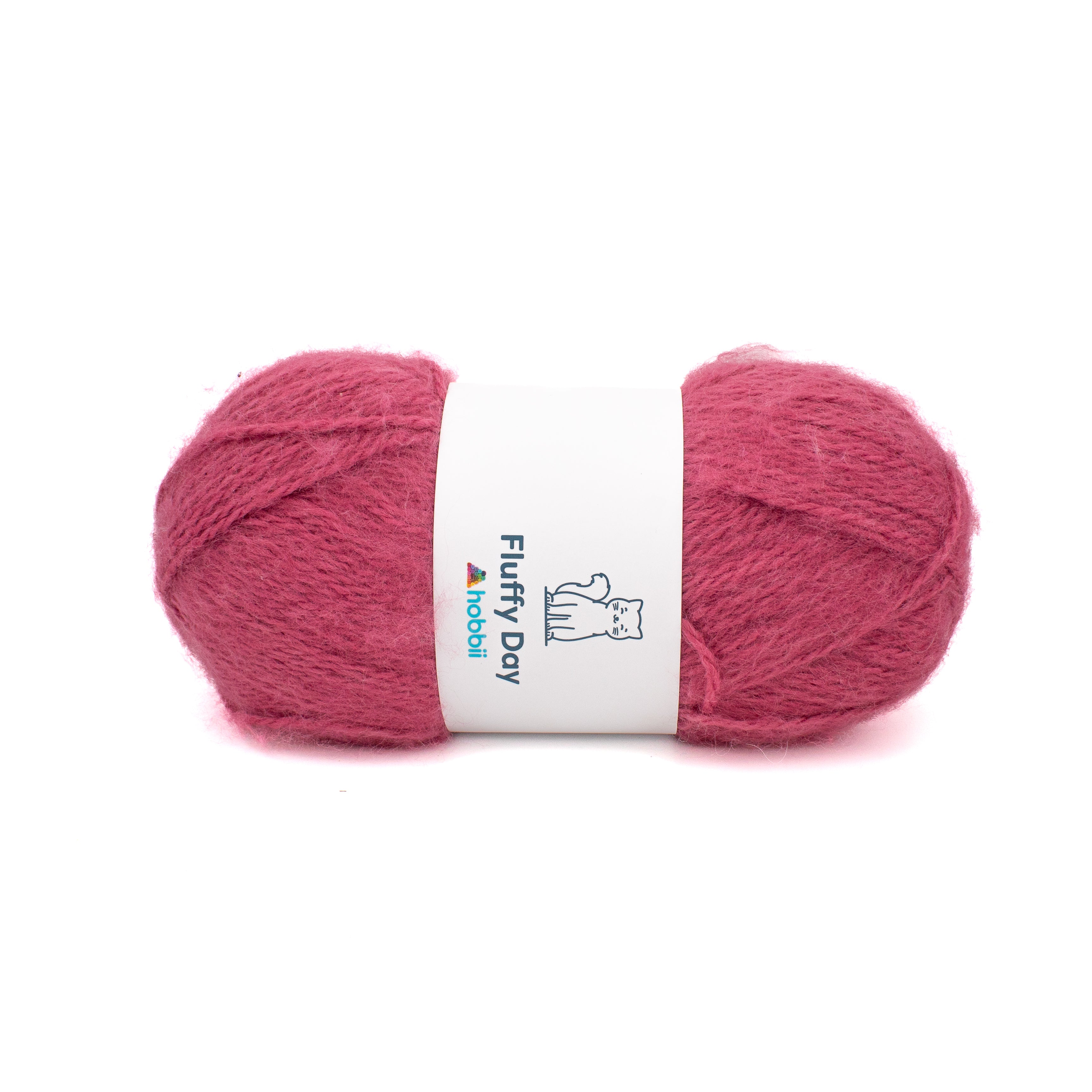 Hobbii Fluffy Day in Dusty Rose