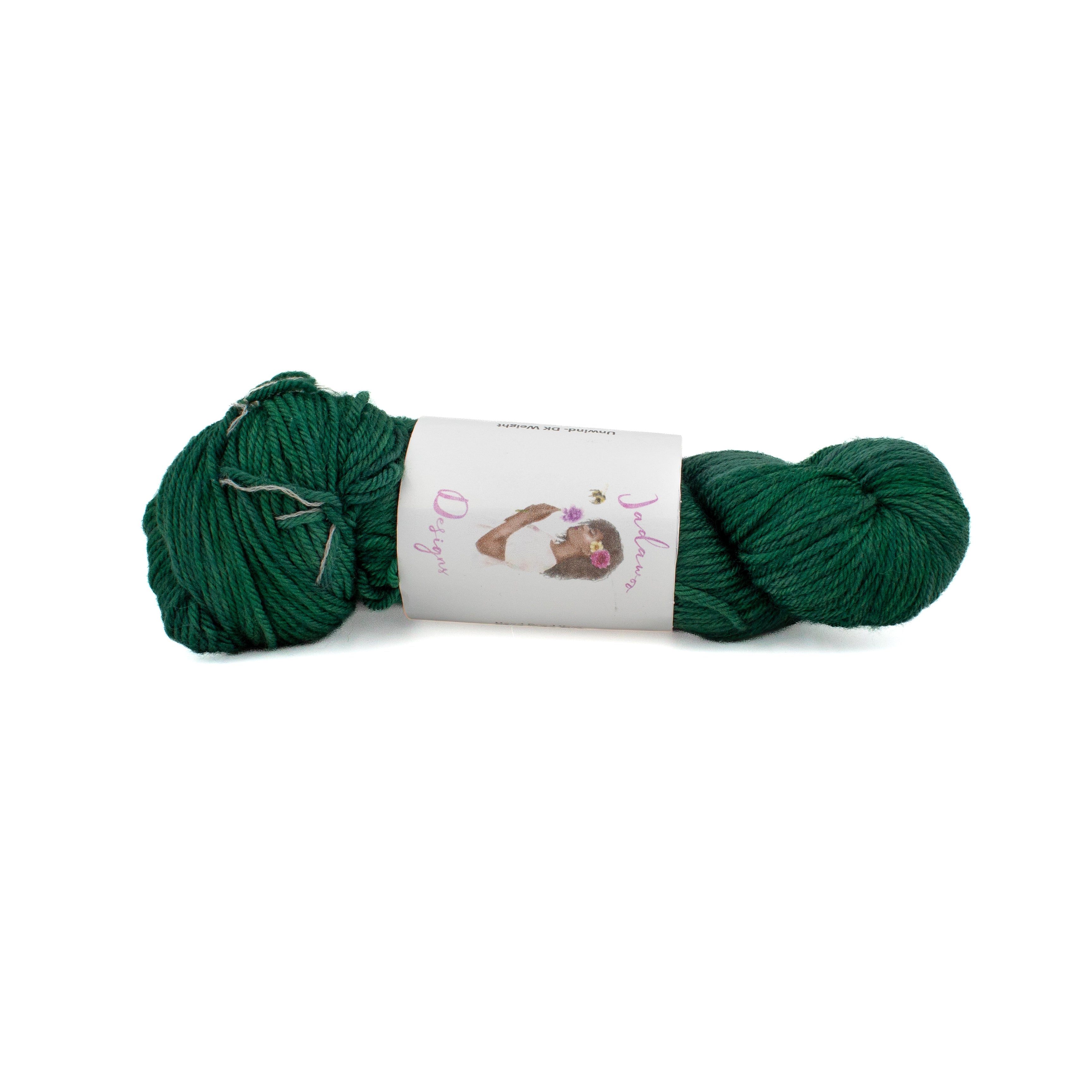 Jada Woo Designs Unwind DK in Midnight Green