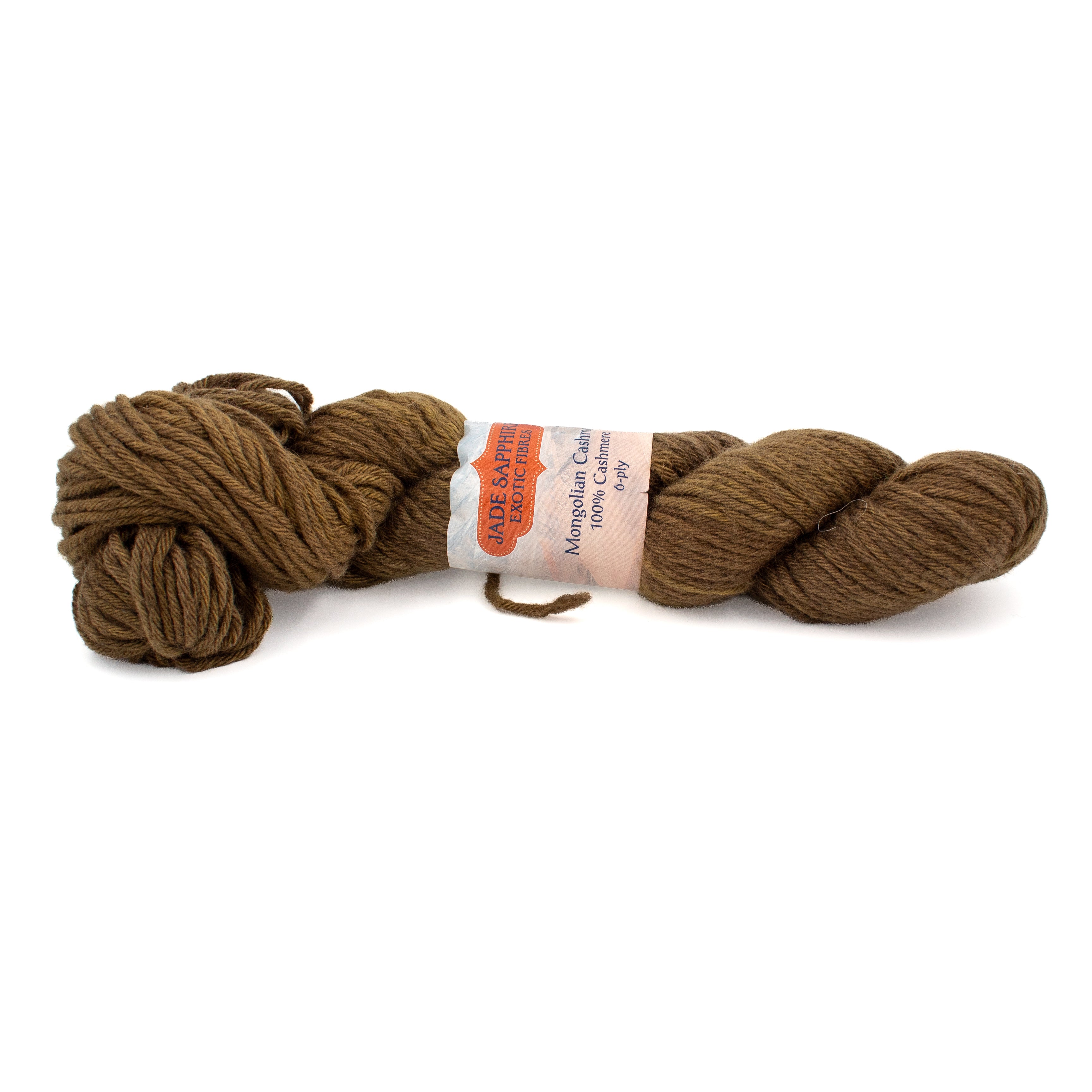 Jade Sapphire Mongolian Cashmere in Burnished Gold