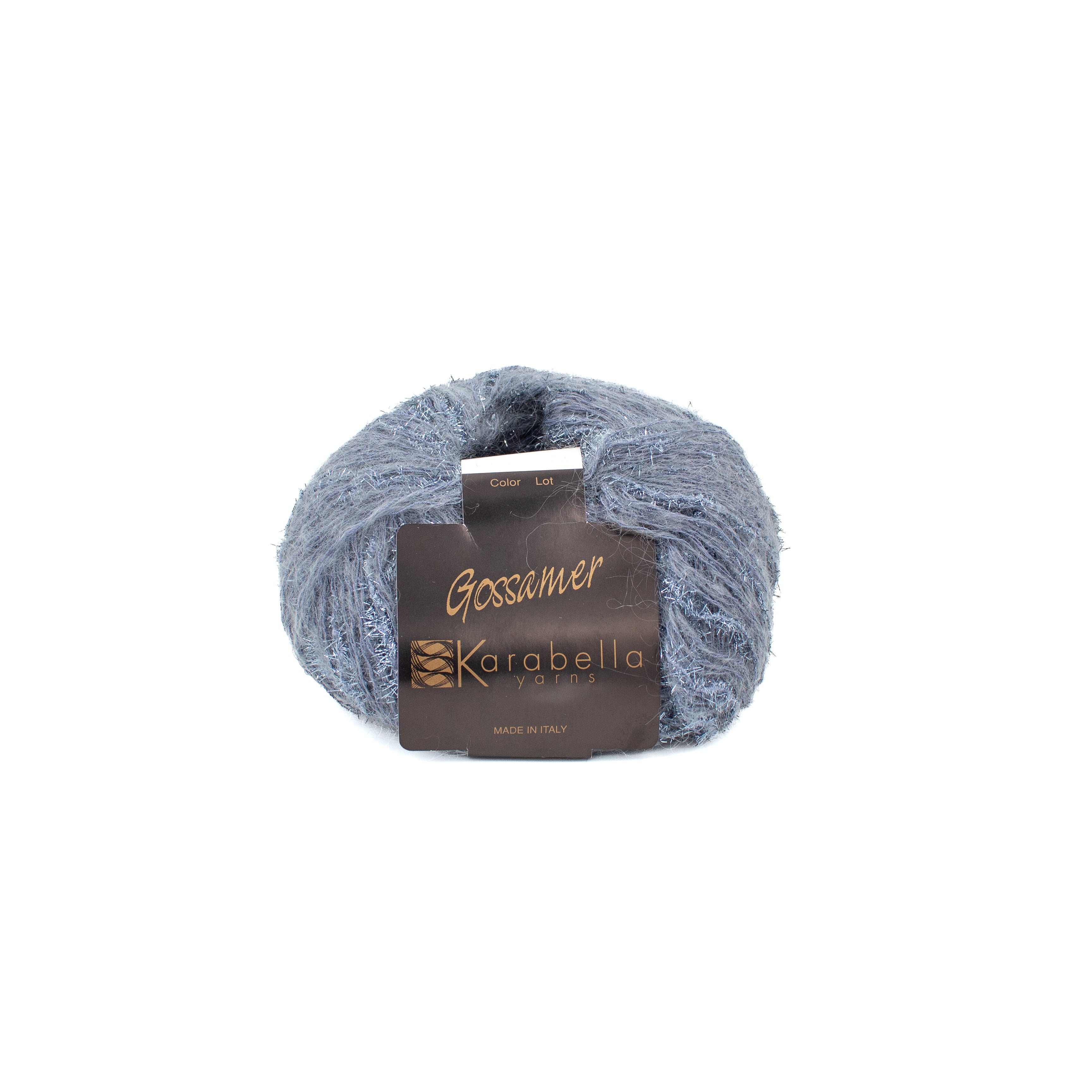 Karabella Yarn Gossamer in Dark Grey