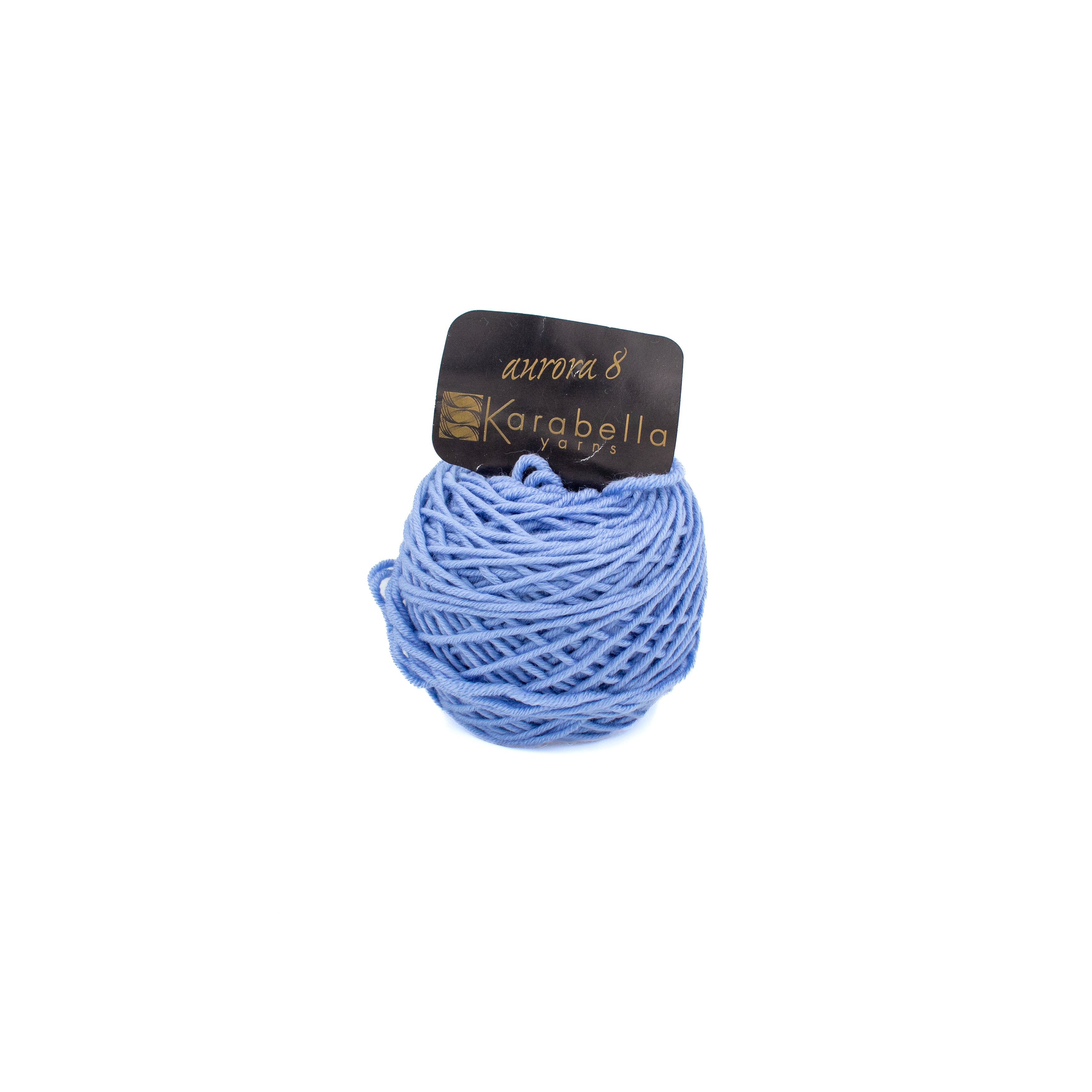Karabella Yarns Aurora 8 in Medium Blue