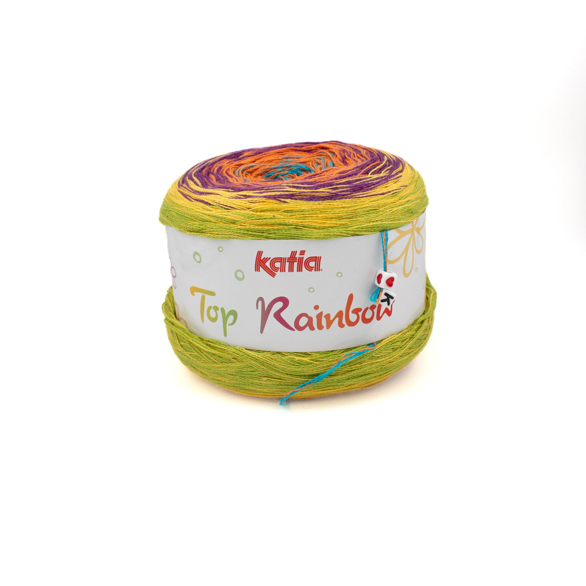 Katia Top Rainbow in Green Purple Orange Blue (87)
