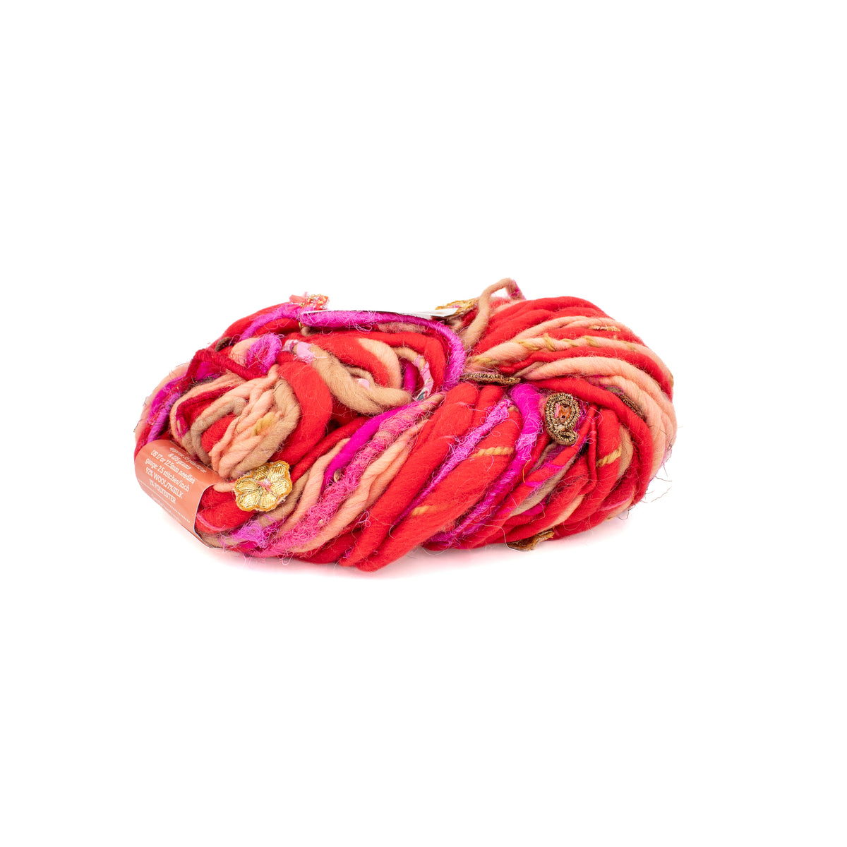 Knit Collage Rolling Stone in Poppy Patch