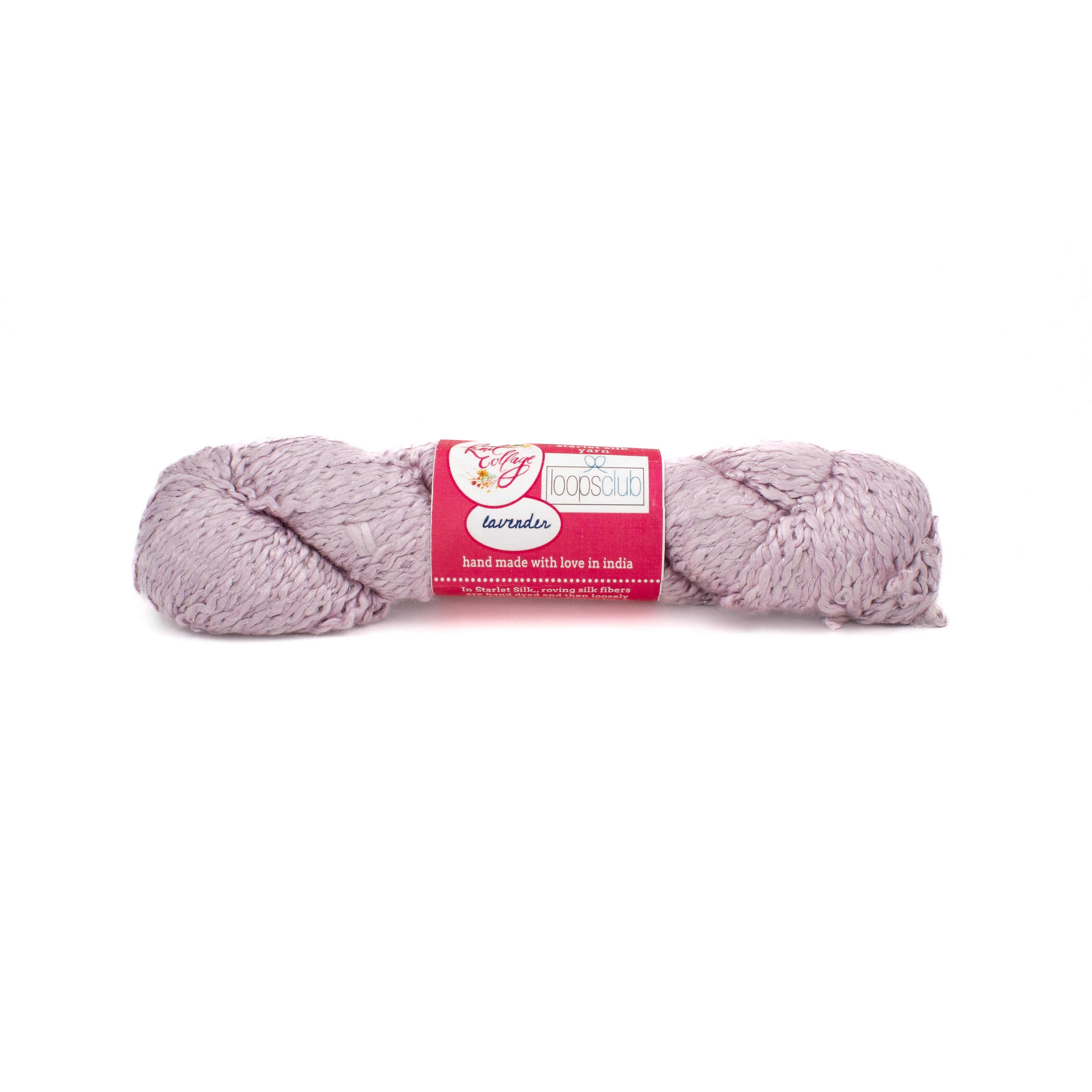 Knit Collage Starlet Silk Yarn in Lavender