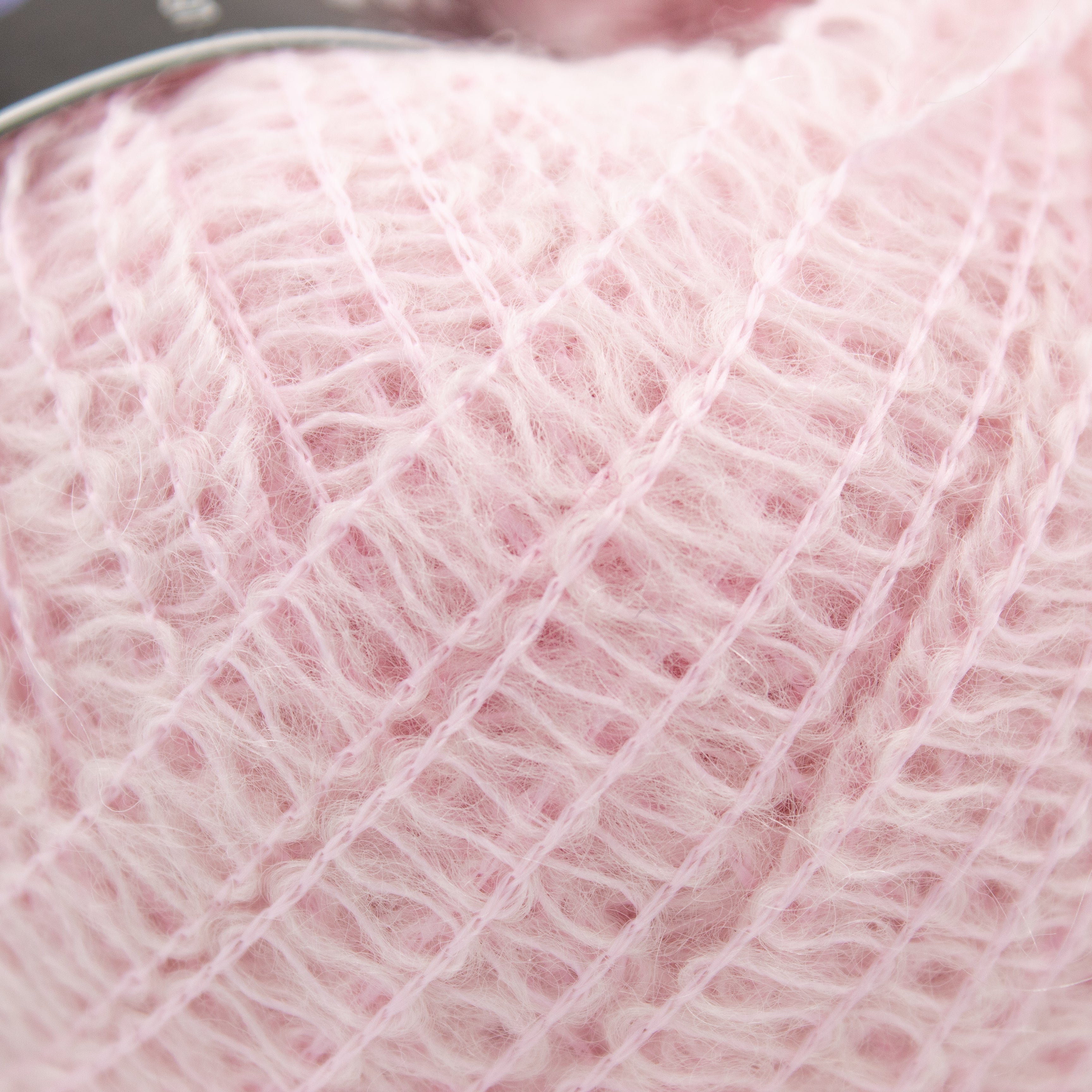 Knit One, Crochet Two Petite Boucle in Pale Pink