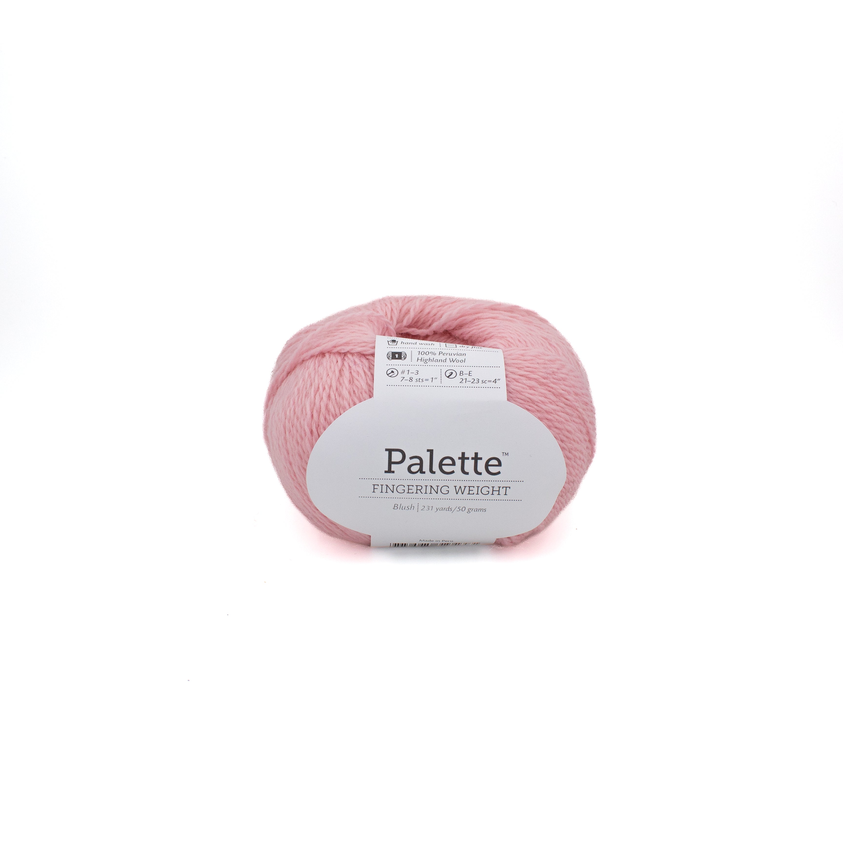 Knit Picks Palette in Blush