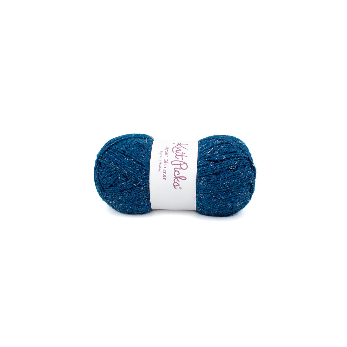 Knit Picks Stroll Glimmer in Sapphire Heather