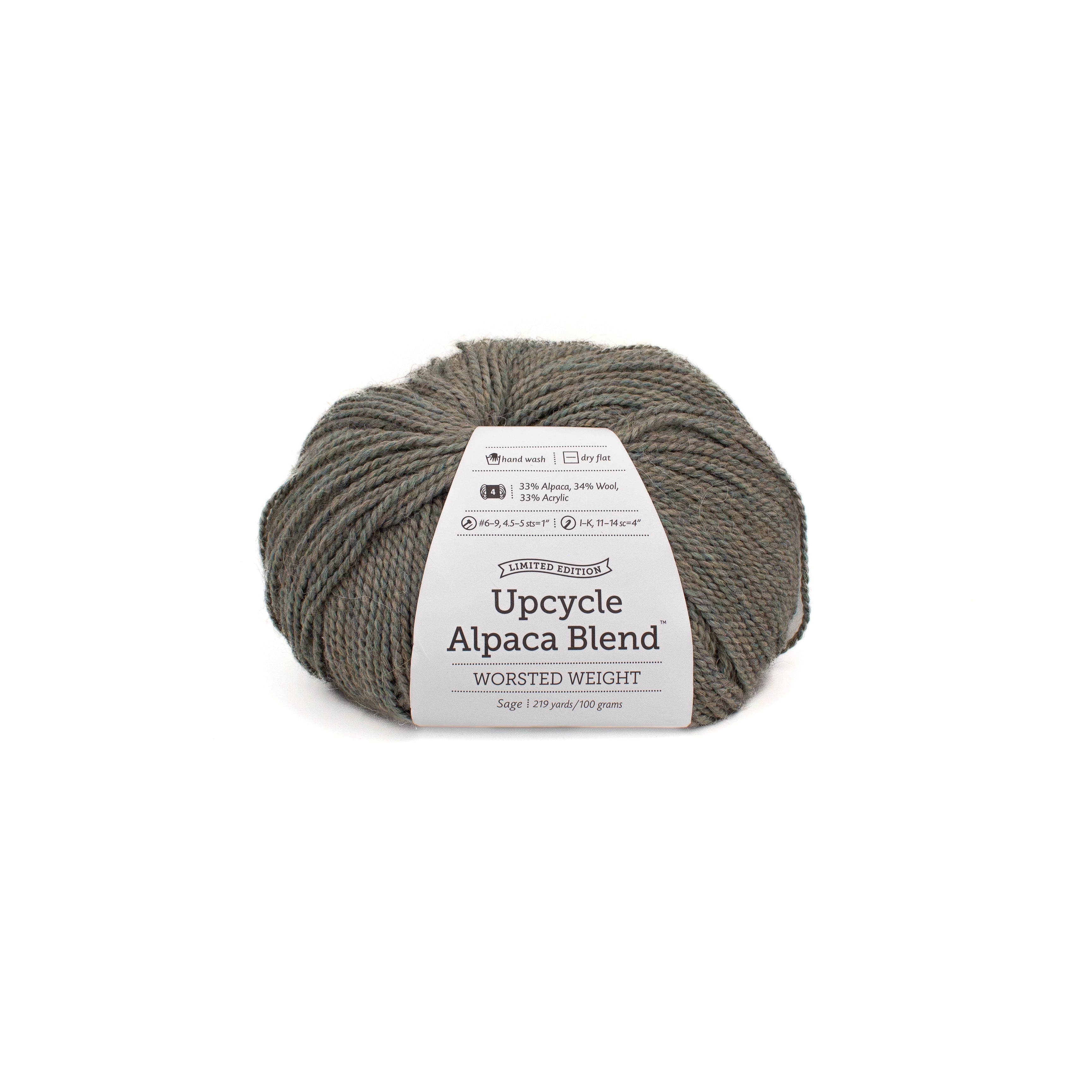Knit Picks Upcycle Alpaca Blend Worsted in Sage