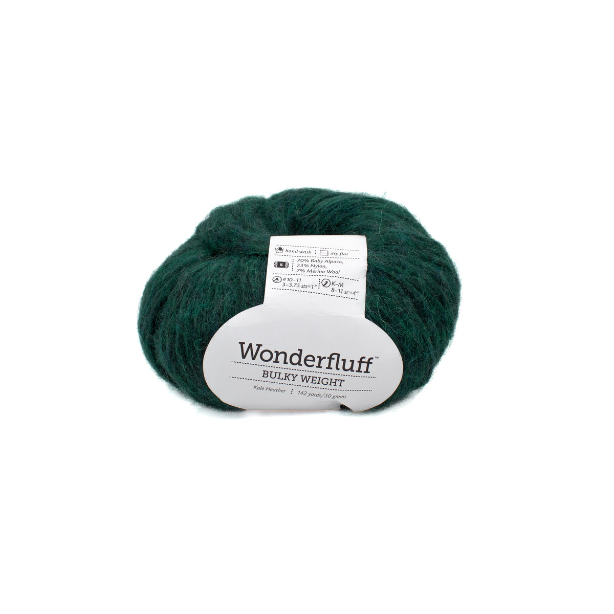 Knit Picks Wonderfluff in Kale Heather