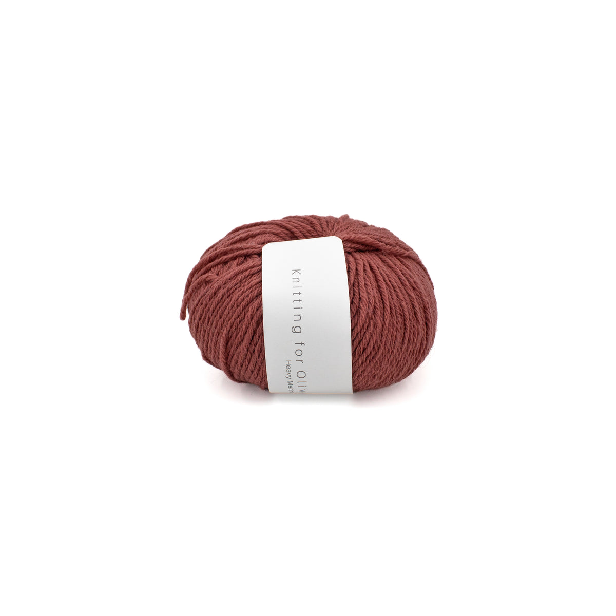 Knitting for Olive Heavy Merino in Plum Rose