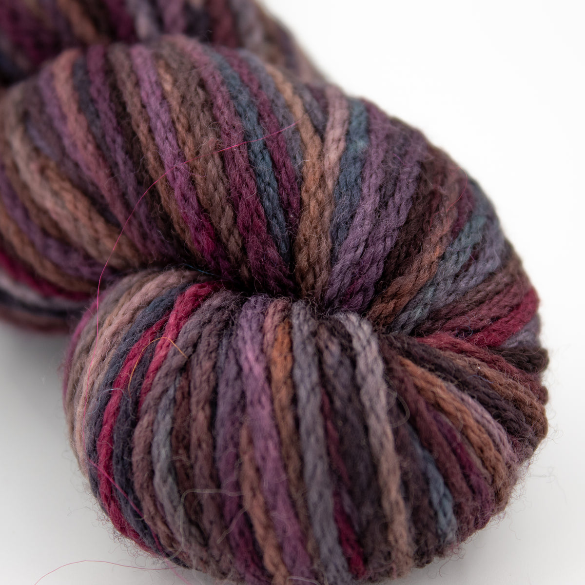 Koigu Kersti Merino Crepe in Dark Purple Multi (K117)