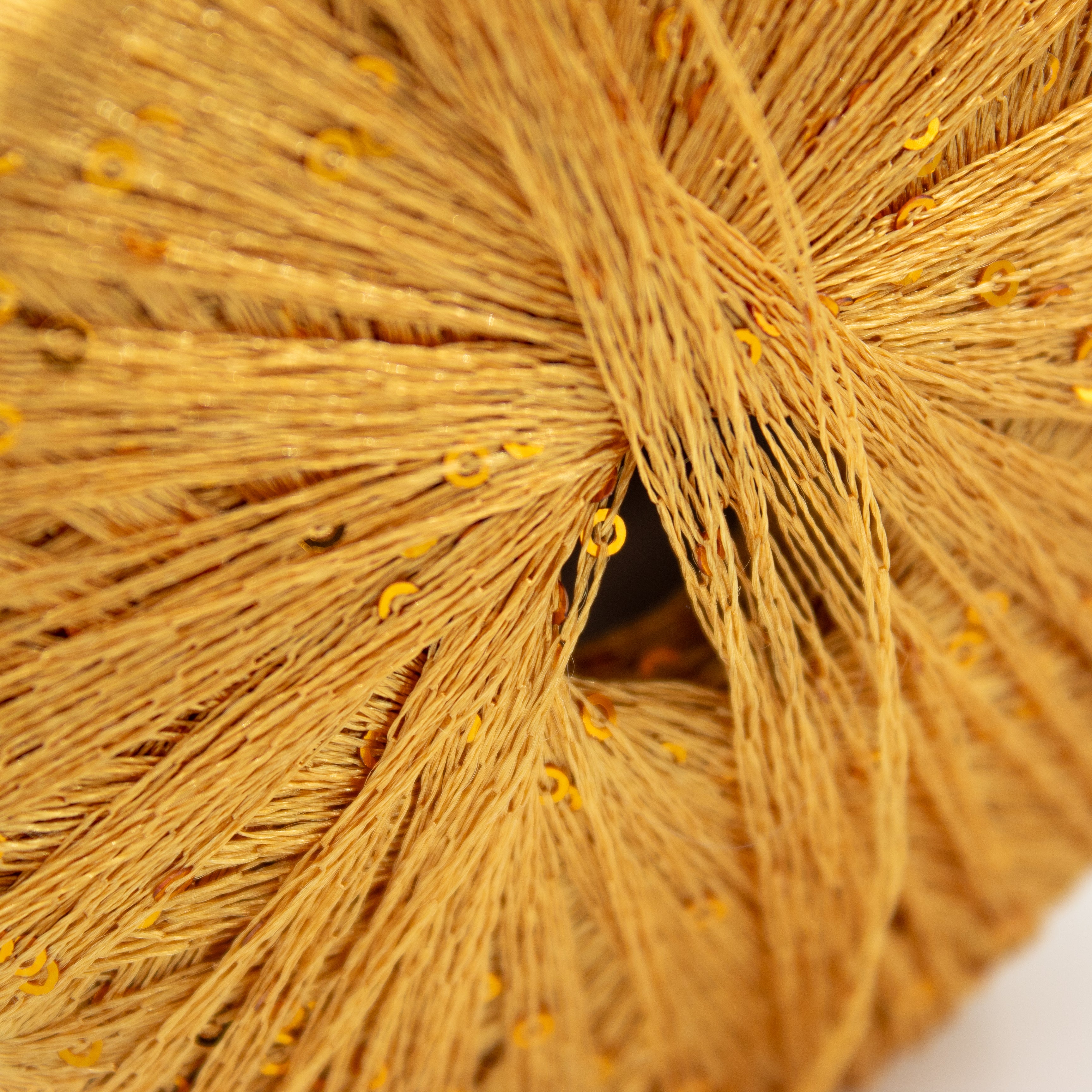 Lana Gatto Paillettes in Gold