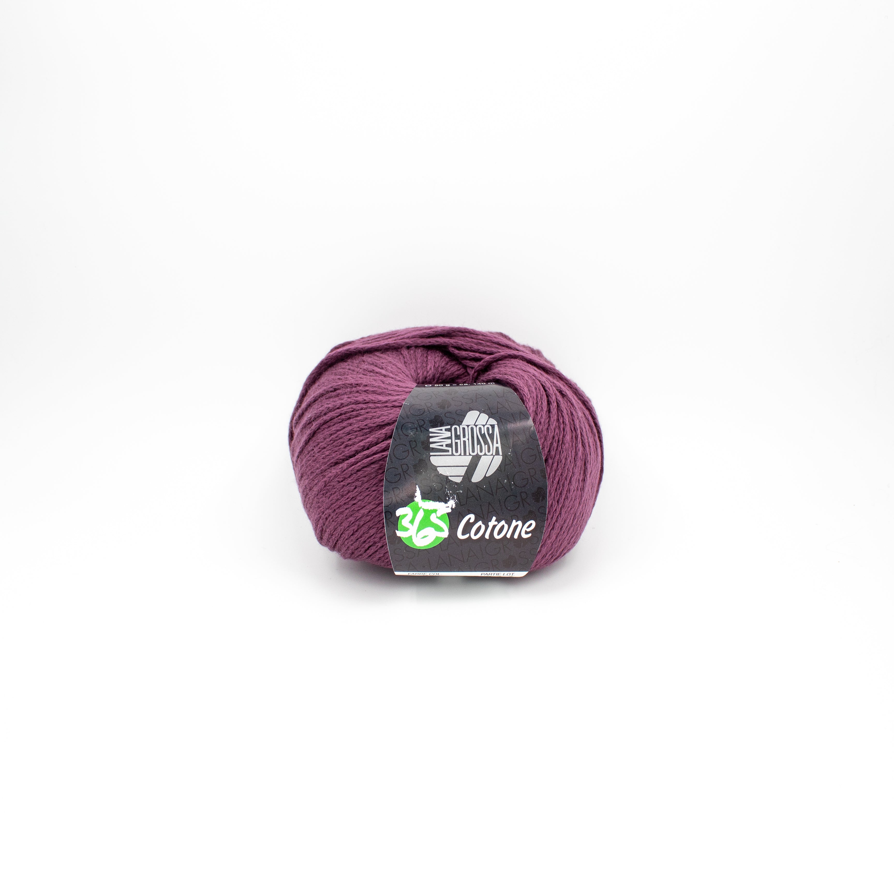 Lana Grossa 365 Cotone in Eggplant