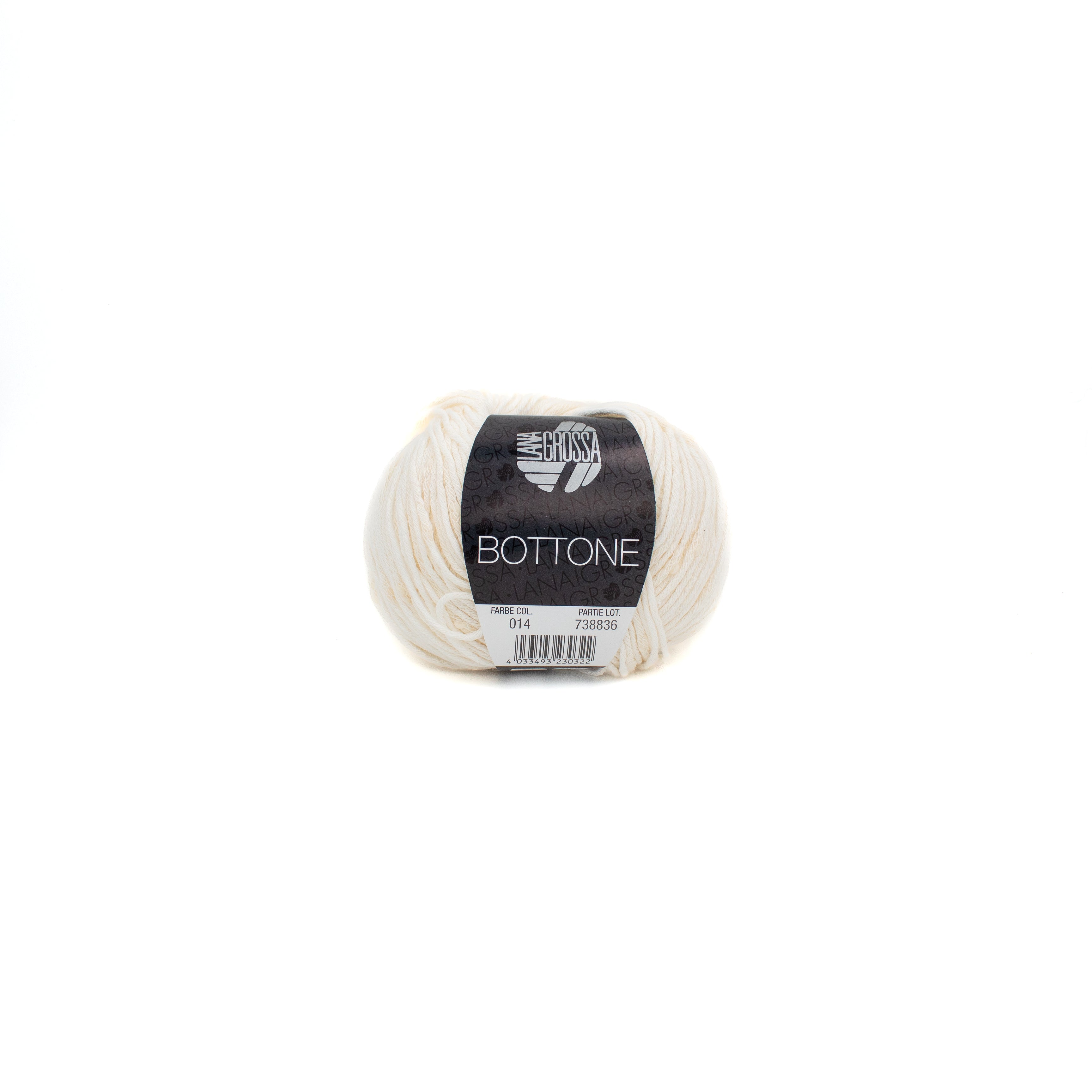 Lana Grossa Bottone in White