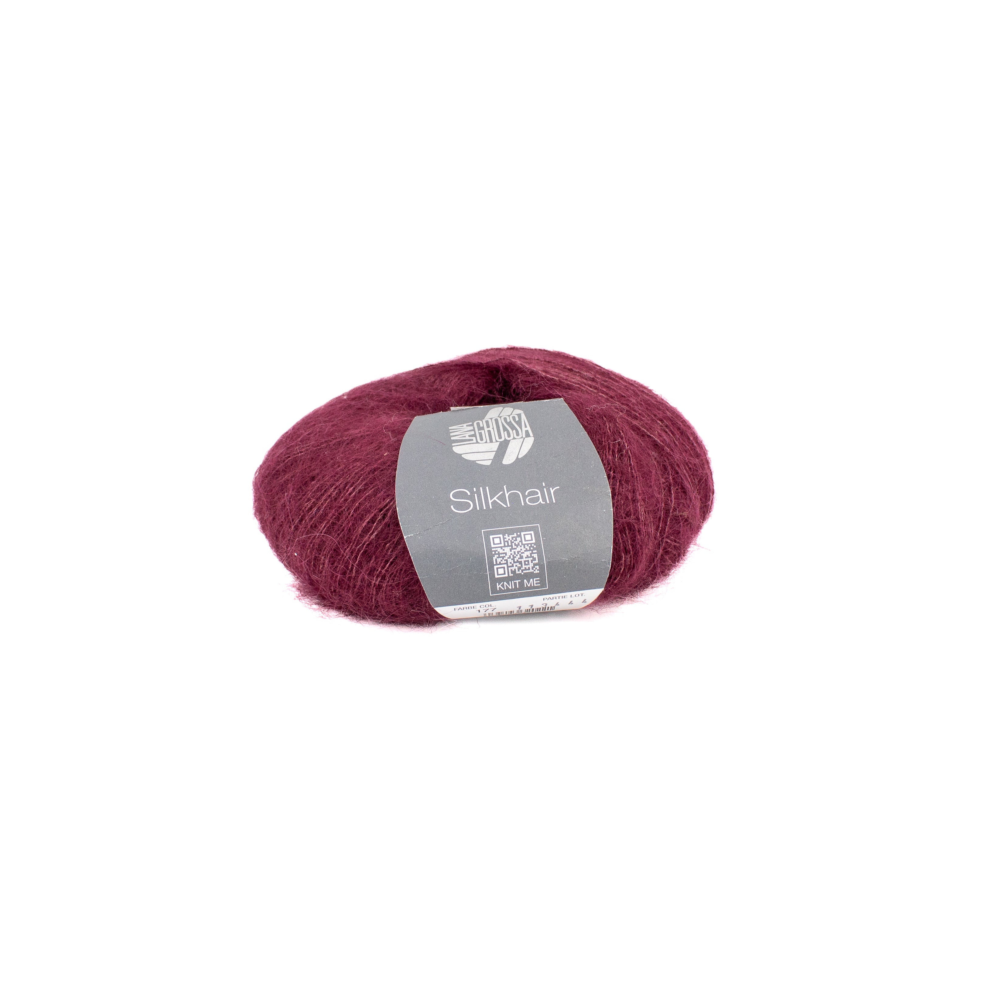Lana Grossa Silkhair in Dark Red