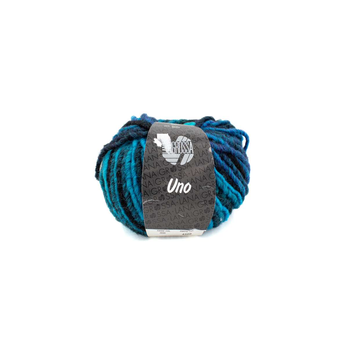 Lana Grossa Uno in Blue Multi (6)