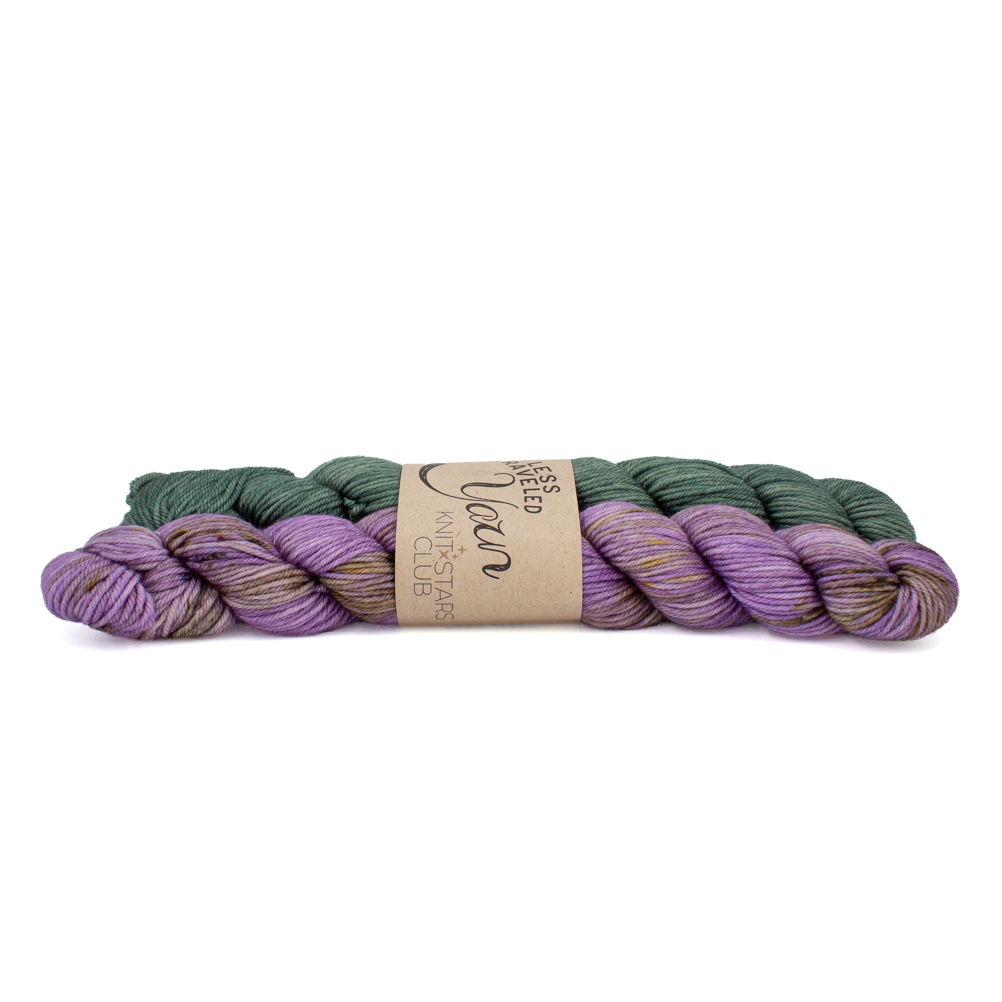 Less Traveled Yarn in Walks at Dusk Hat Set