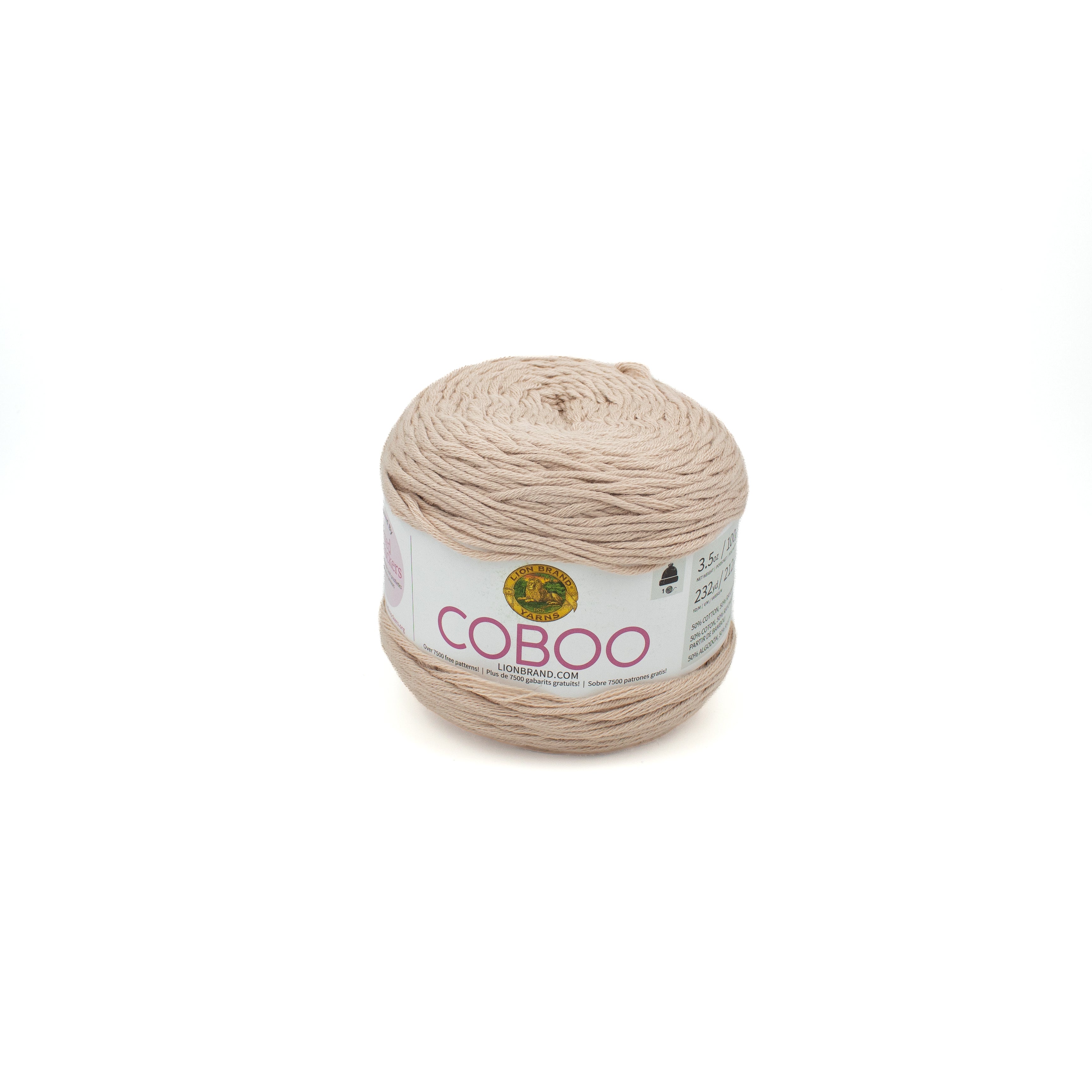 Lion Brand CoBoo in Beige