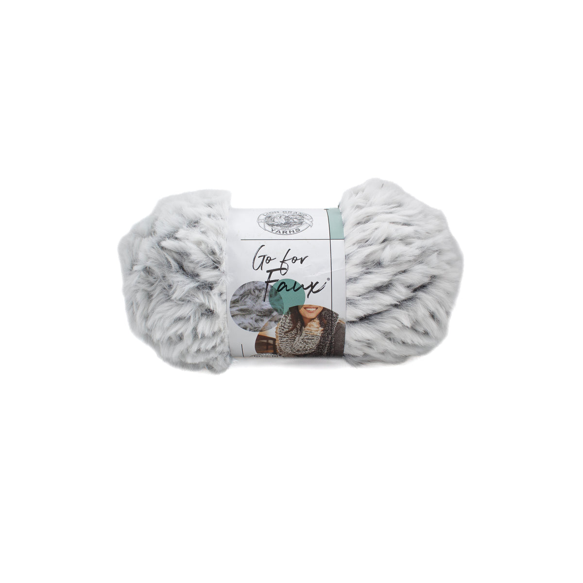 Lion Brand Go For Faux in Chinchilla