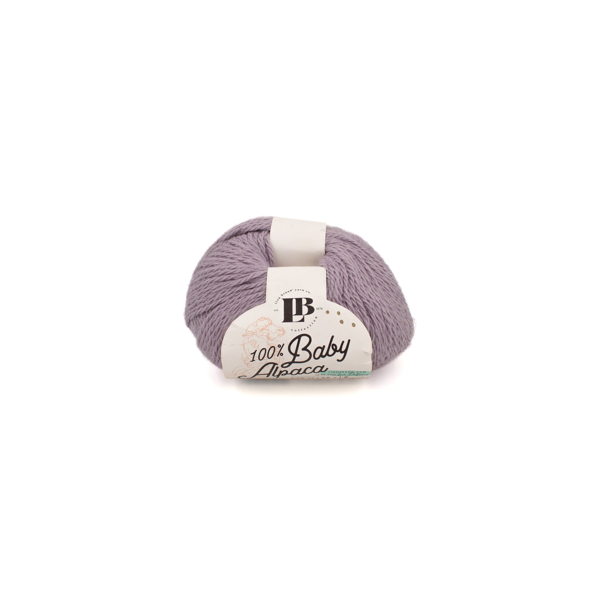 Lion Brand LB Collection 100% Baby Alpaca in Lilac