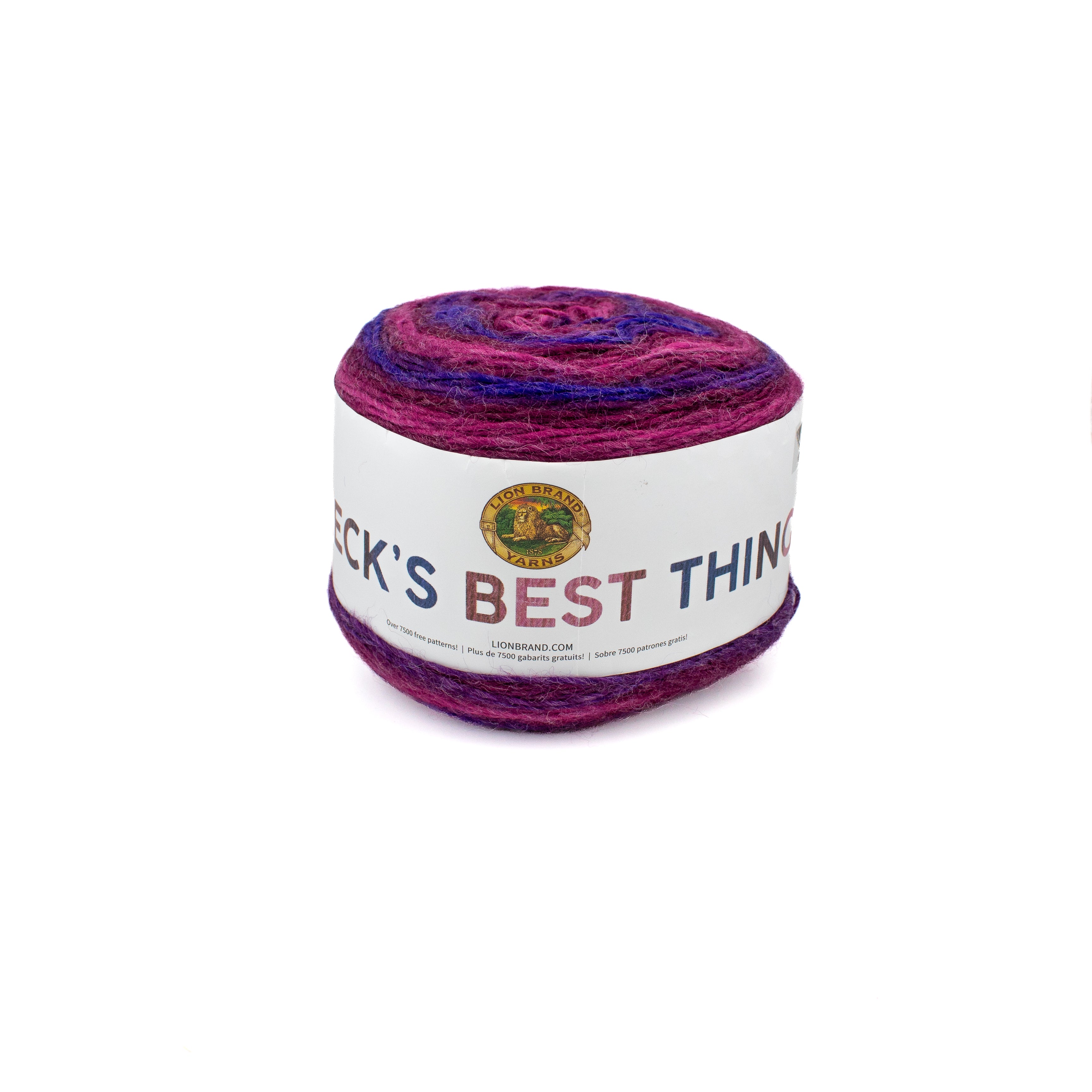 Lion Brand Neck's Best Thing in Berry