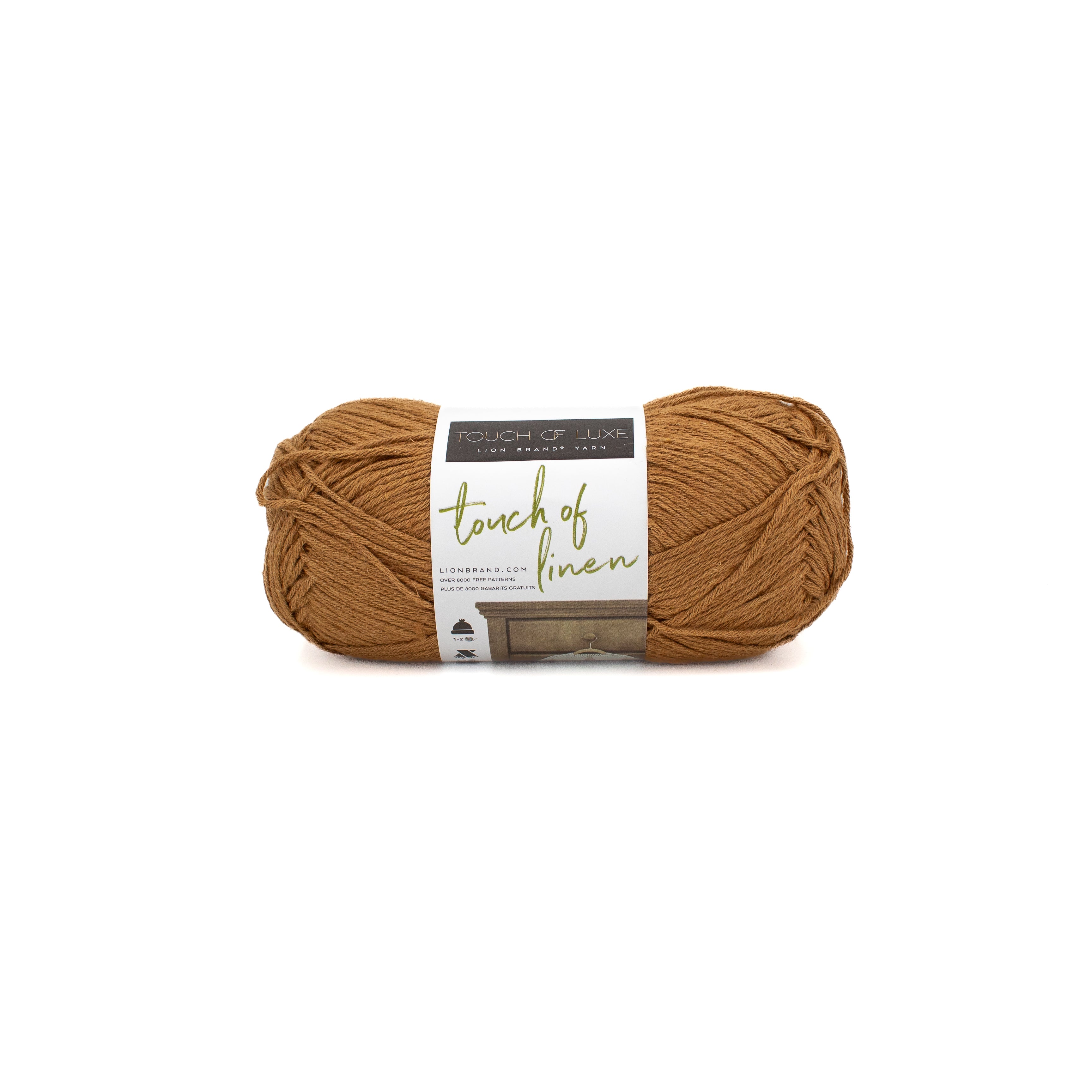 Lion Brand Touch of Linen in Dijon