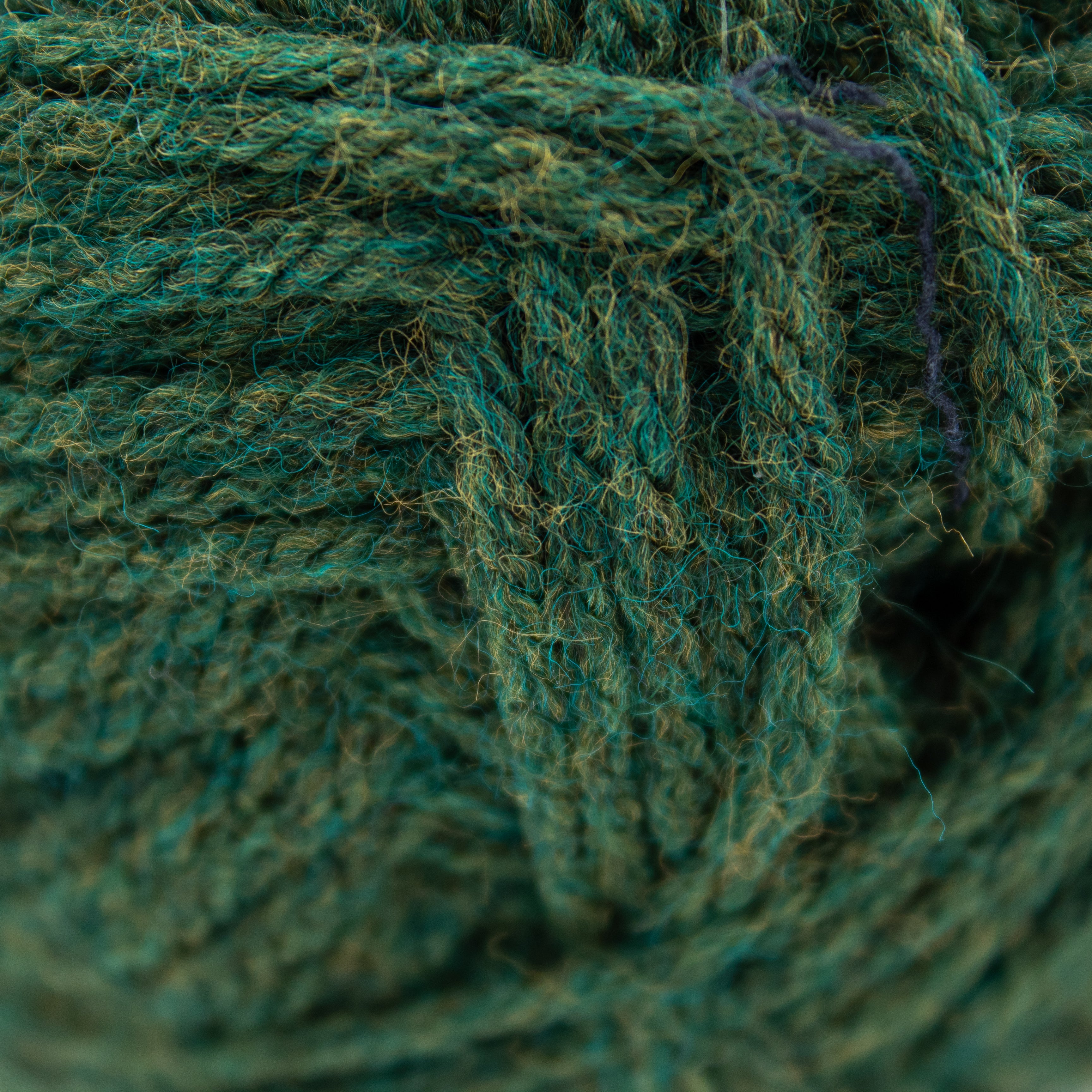 Lion Brand Wool Ease in Forest Green Heather