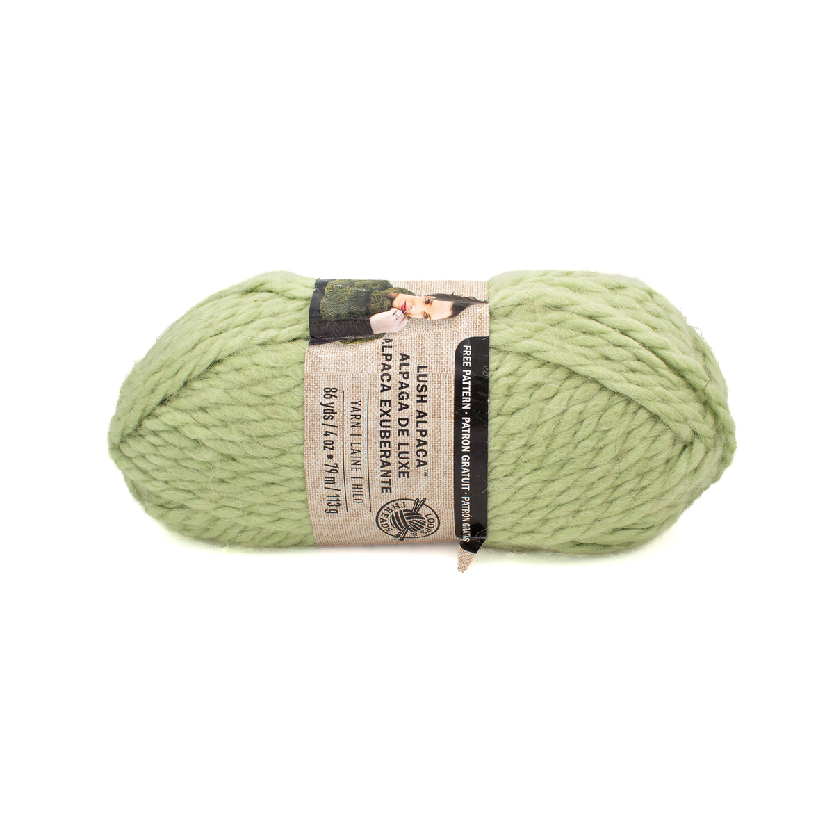 Loops & Threads Lush Alpaca in Light Green