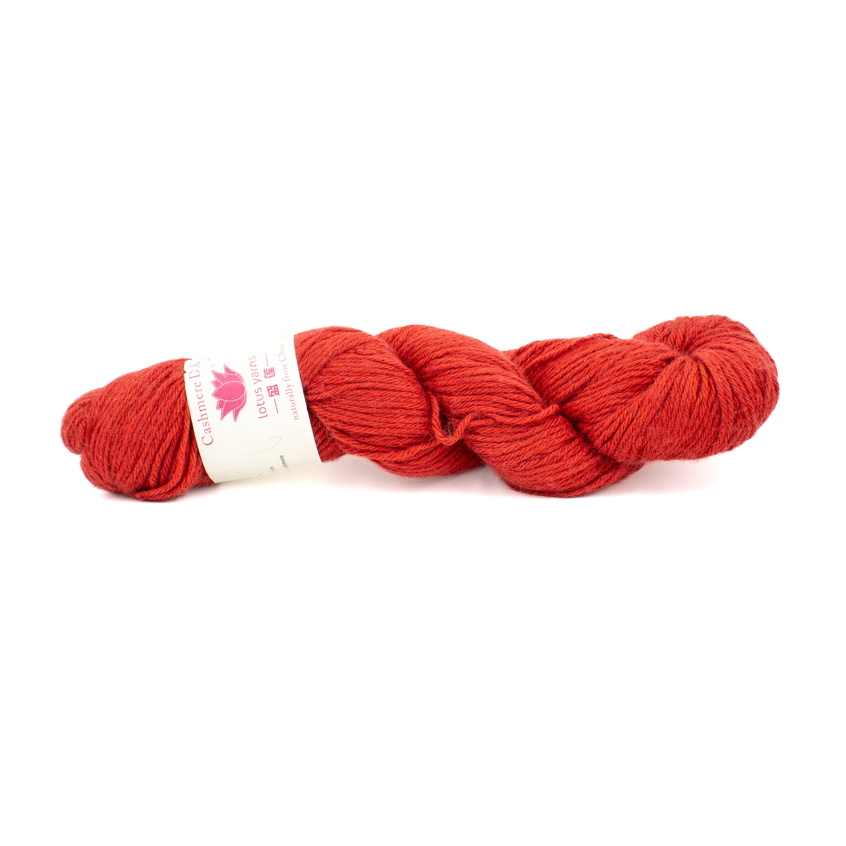 Lotus Yarns Cashmere DK in Rust