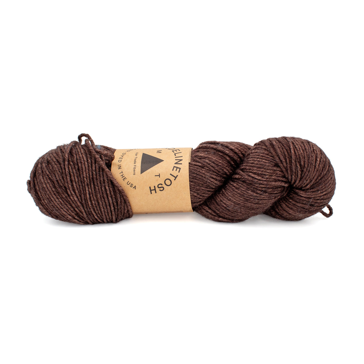 Madelinetosh Tosh Blanket in Pecan Hull