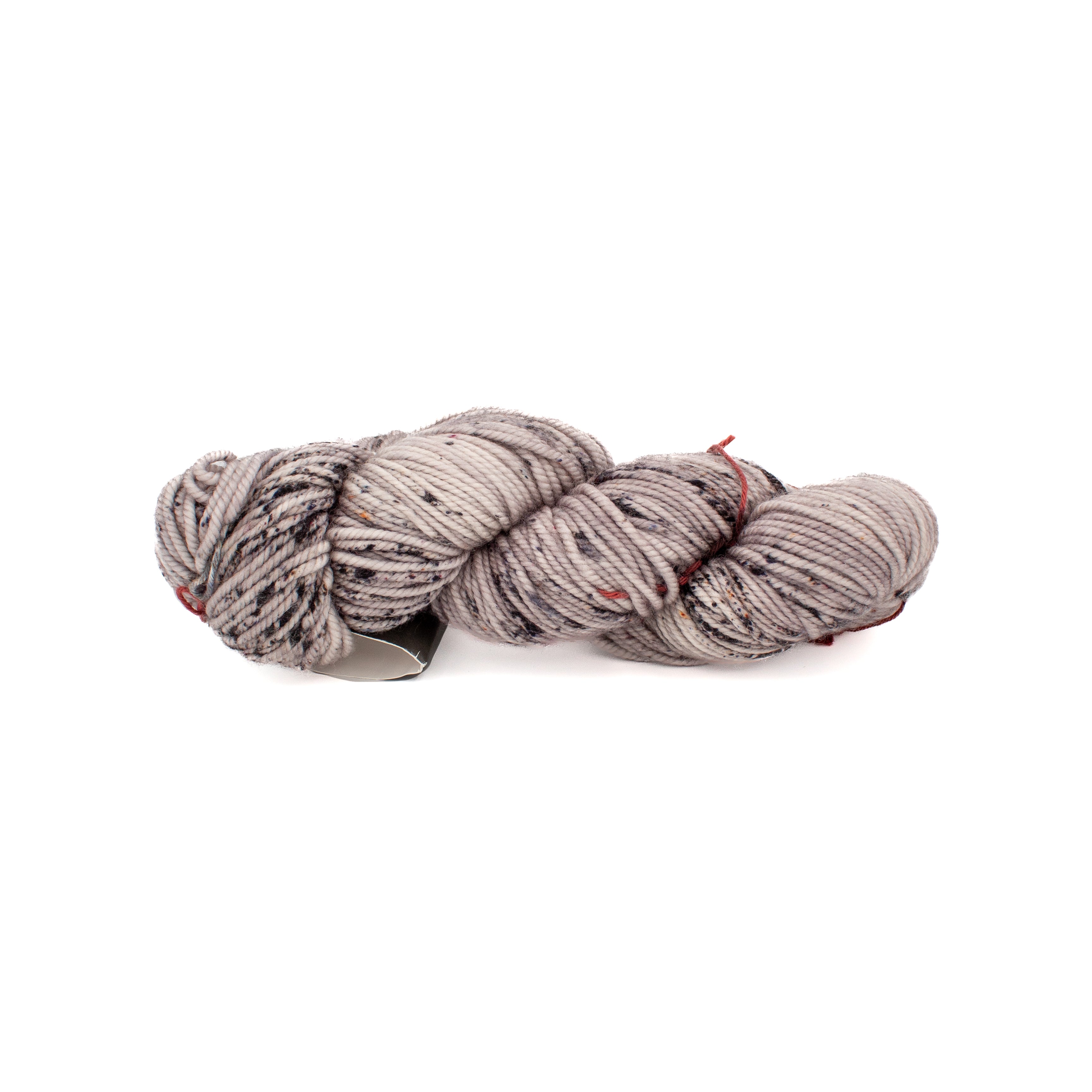 Madelinetosh Tosh Chunky One of a Kind Colorway - Grey Speckle