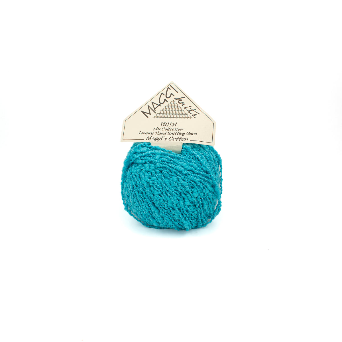 MaggiKnits Irish MK Collection Maggi's Cotton in Turquoise