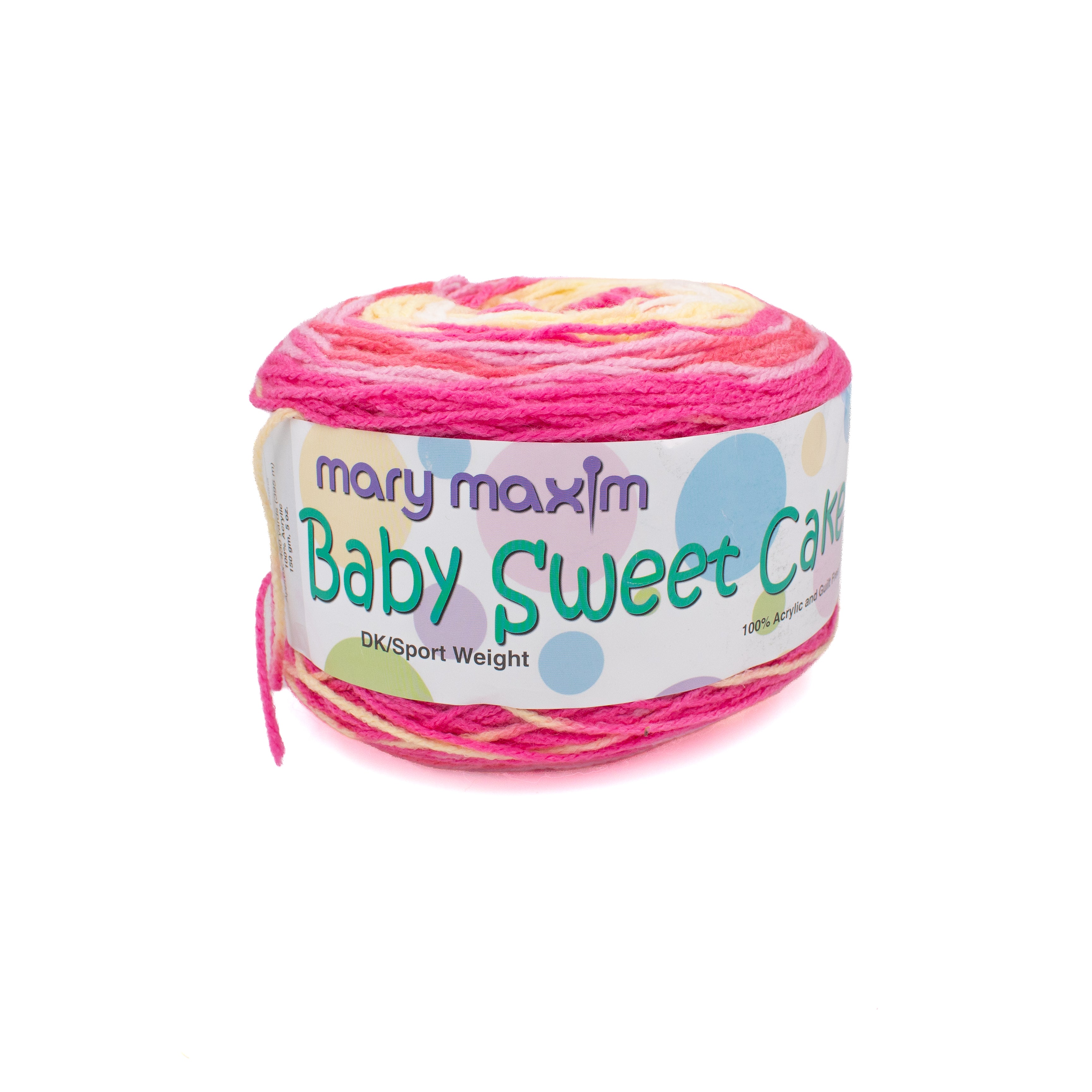 Mary Maxim Baby Sweet Cakes in Baby Giggles