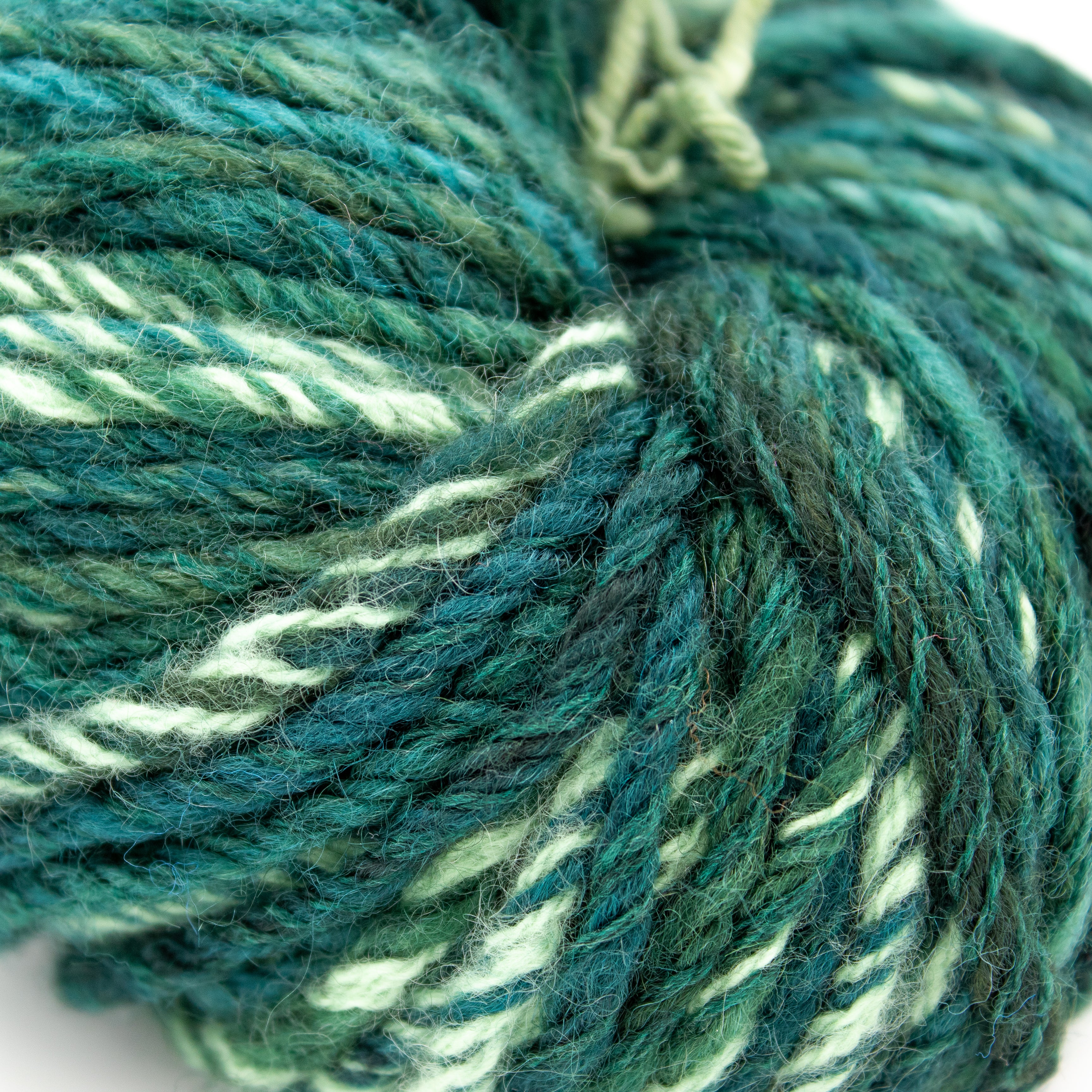 Melody Owens Knits Handspun in Green Multi
