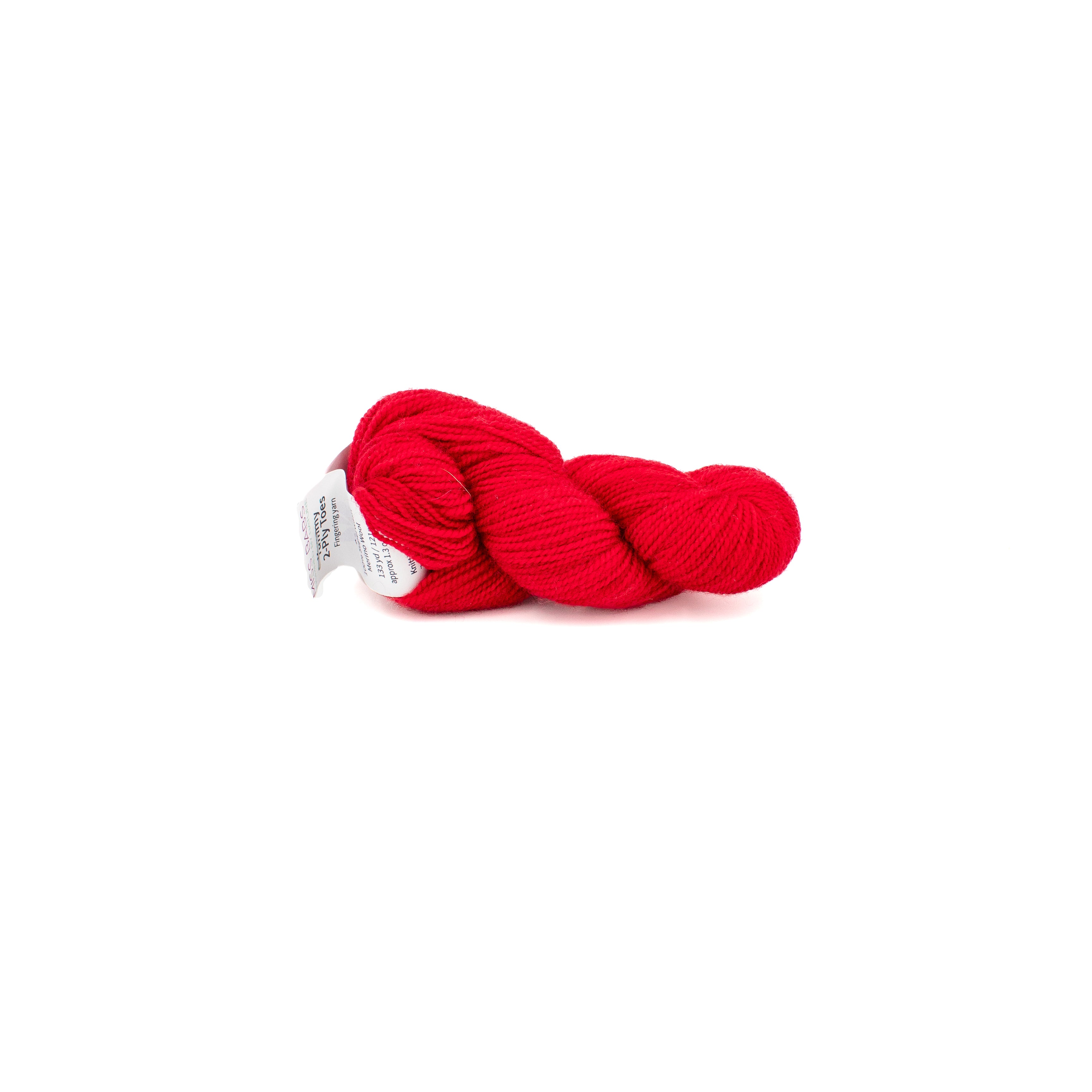 Miss Babs Yummy 2-ply Toes in Scarlet Letter