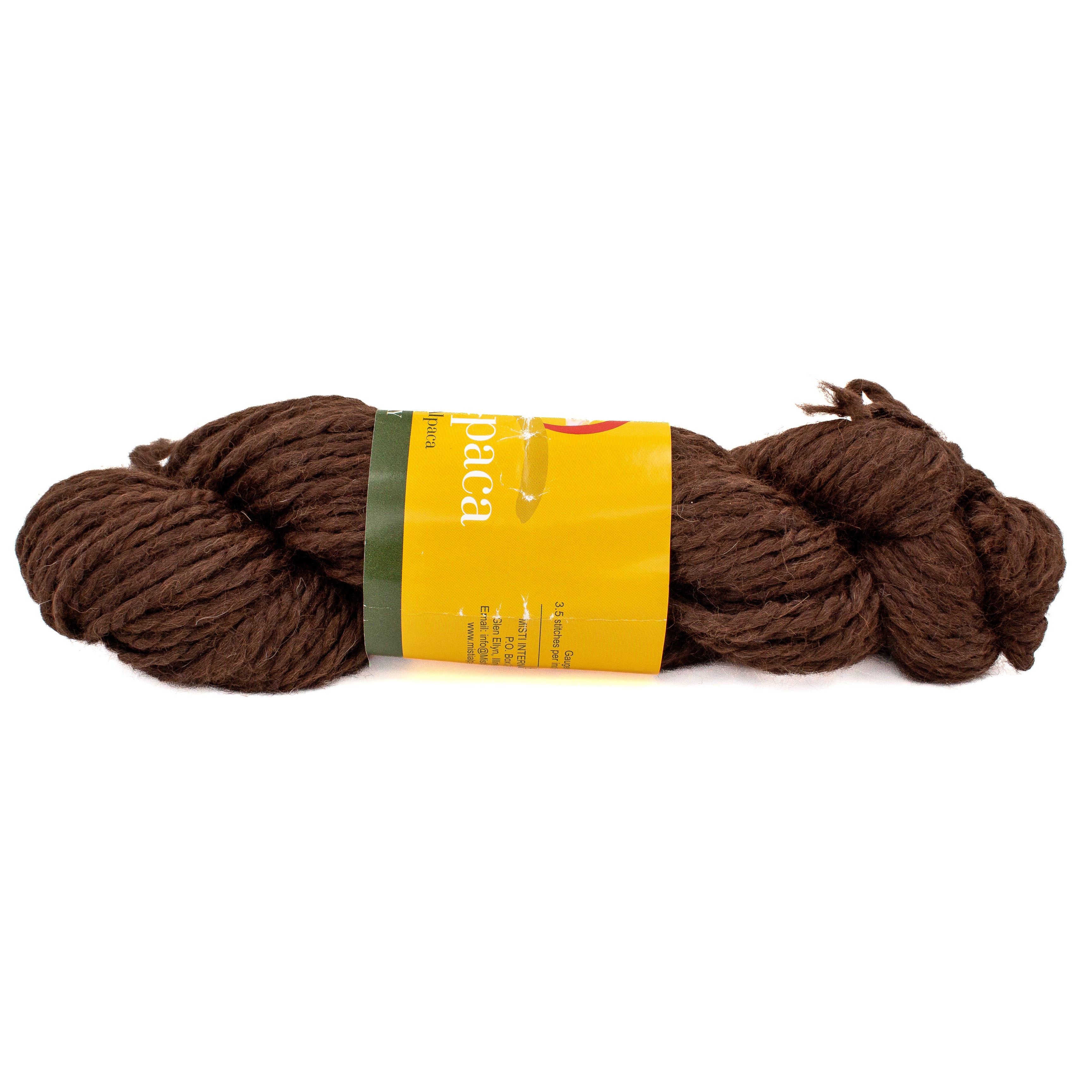 Misti Alpaca Chunky in Brown
